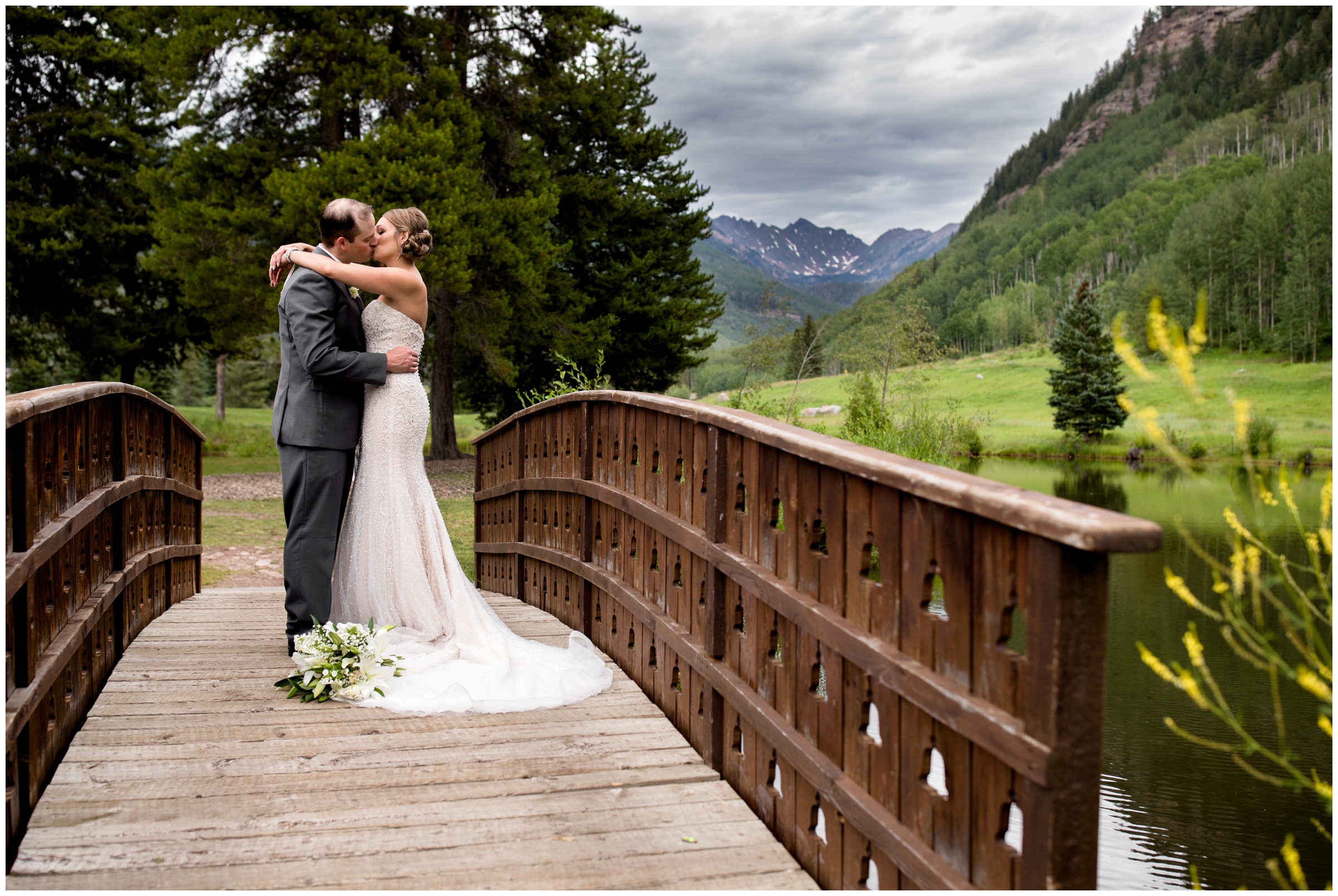 Vail golf club wedding inspiration in the Colorado mountains by Vail wedding photographer Plum Pretty Photography