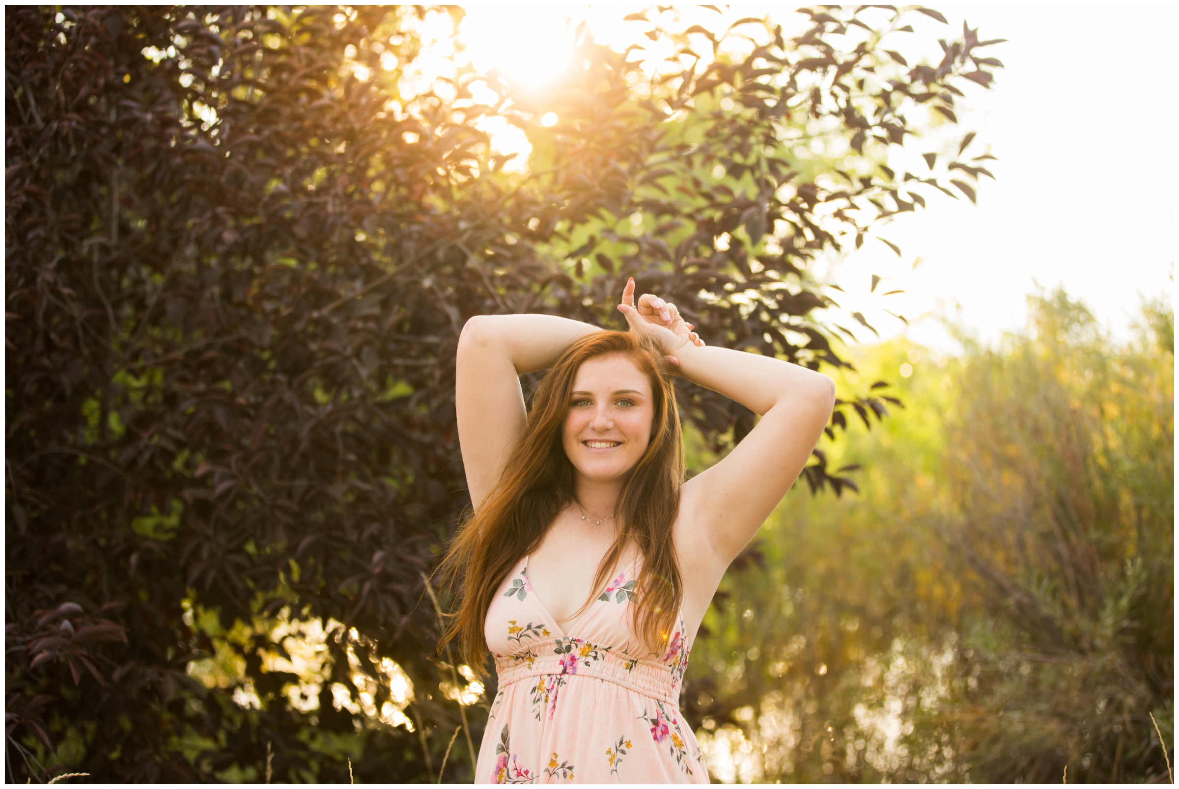 fall senior portraits by Longmont photographer Plum Pretty Photography