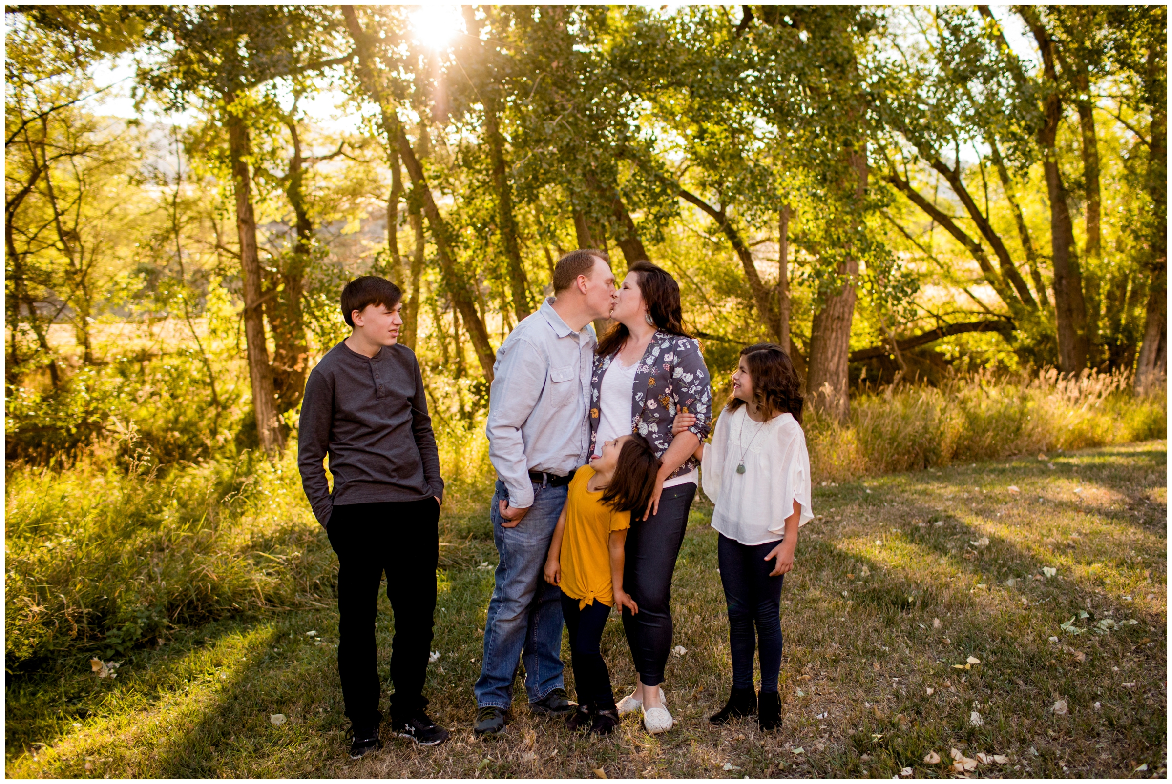 Family photos at Bobcat Ridge Natural Area in Fort Collins by Loveland Colorado family photographer Plum Pretty Photography