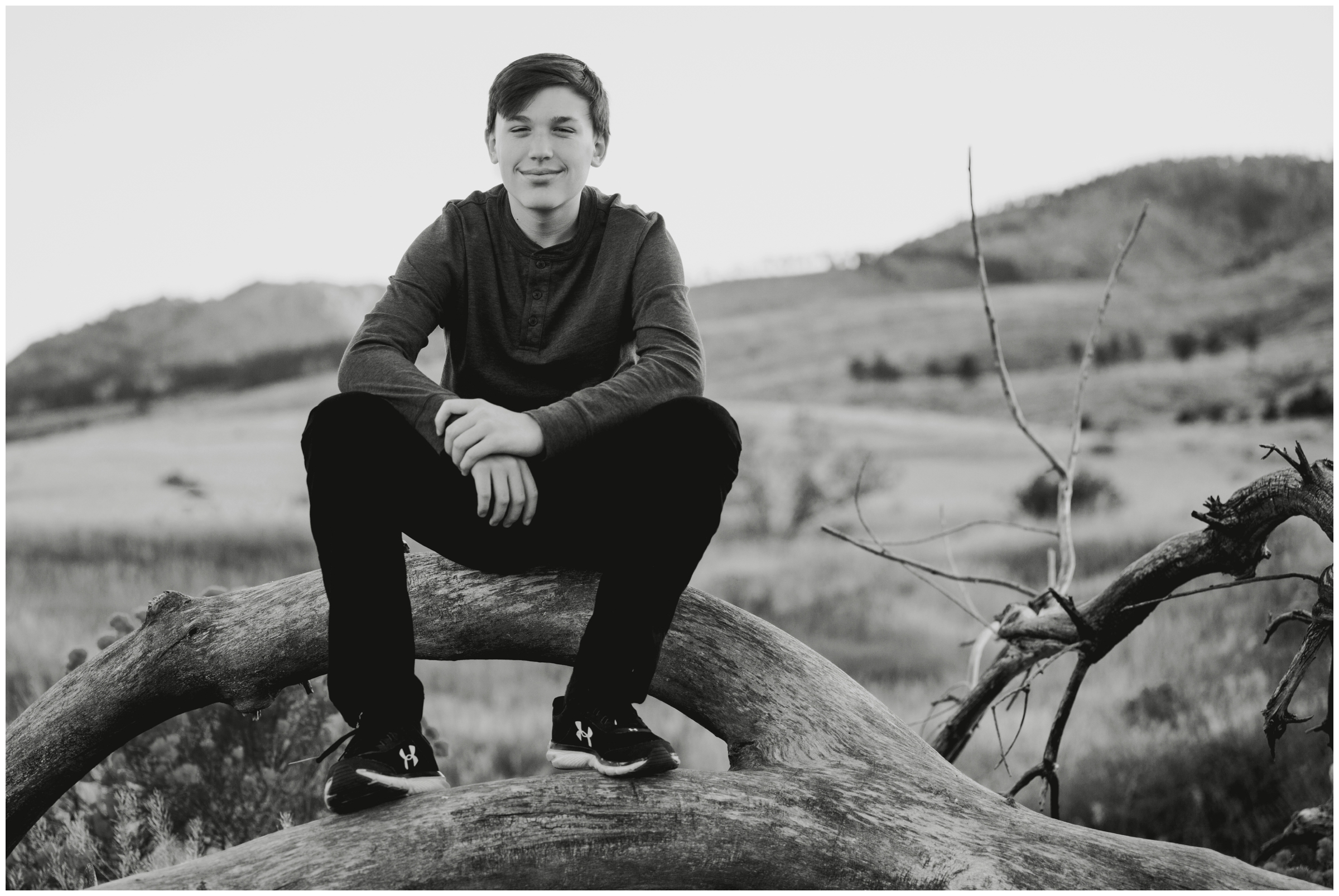 Loveland senior photography inspiration at bobcat ridge