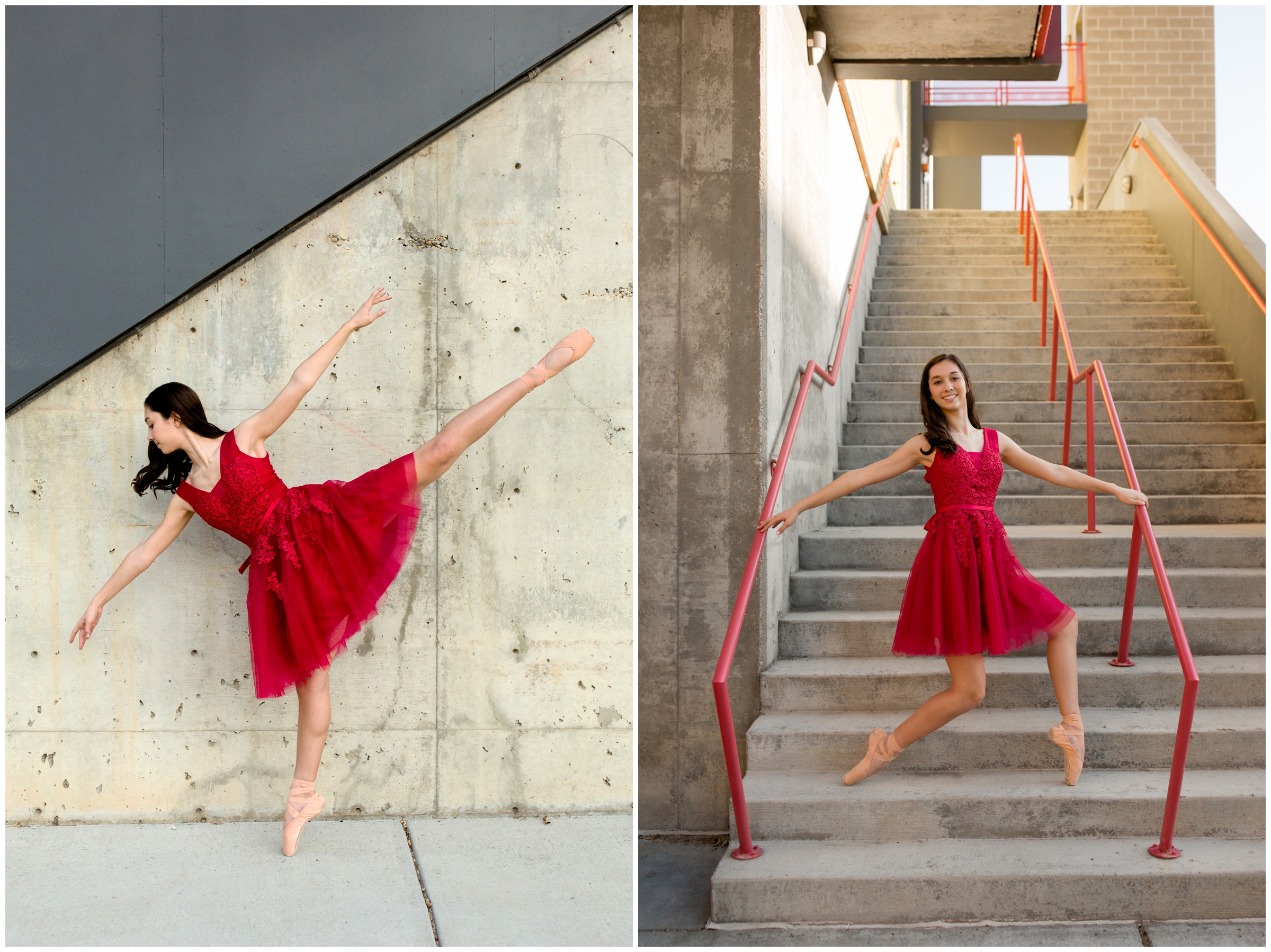 Colorado ballet senior photos by Longmont portrait photographer Plum Pretty Photography