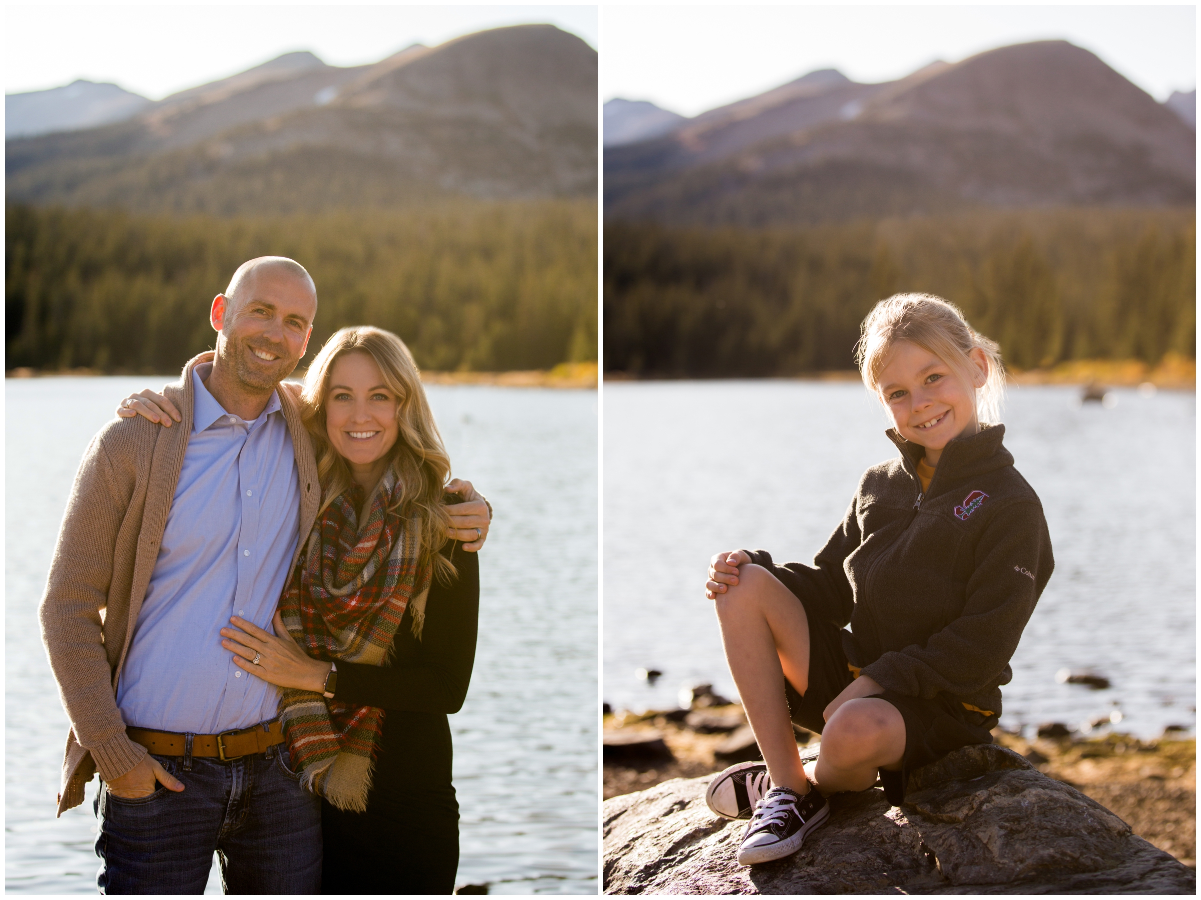 Colorado mountain family photos at Brainard Lake by Estes Park photographer Plum Pretty Photography