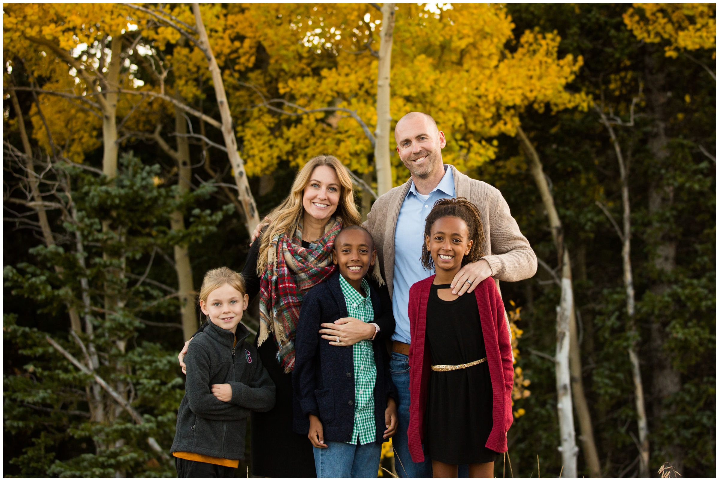 fall photography portraits in Estes Park