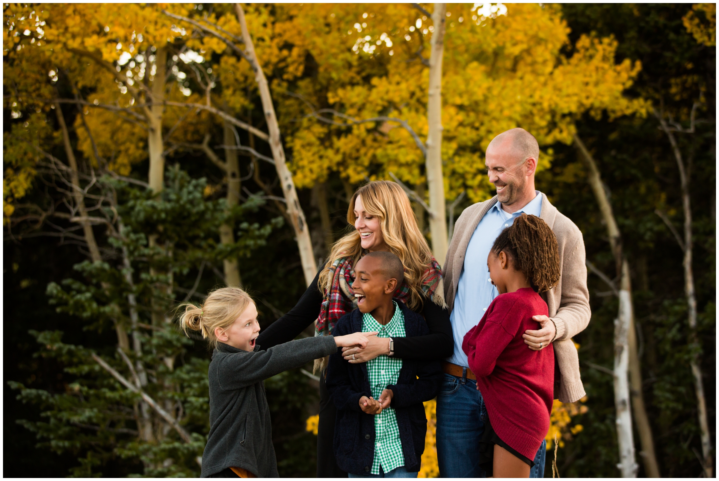 candid family photos in Estes Park Colorado