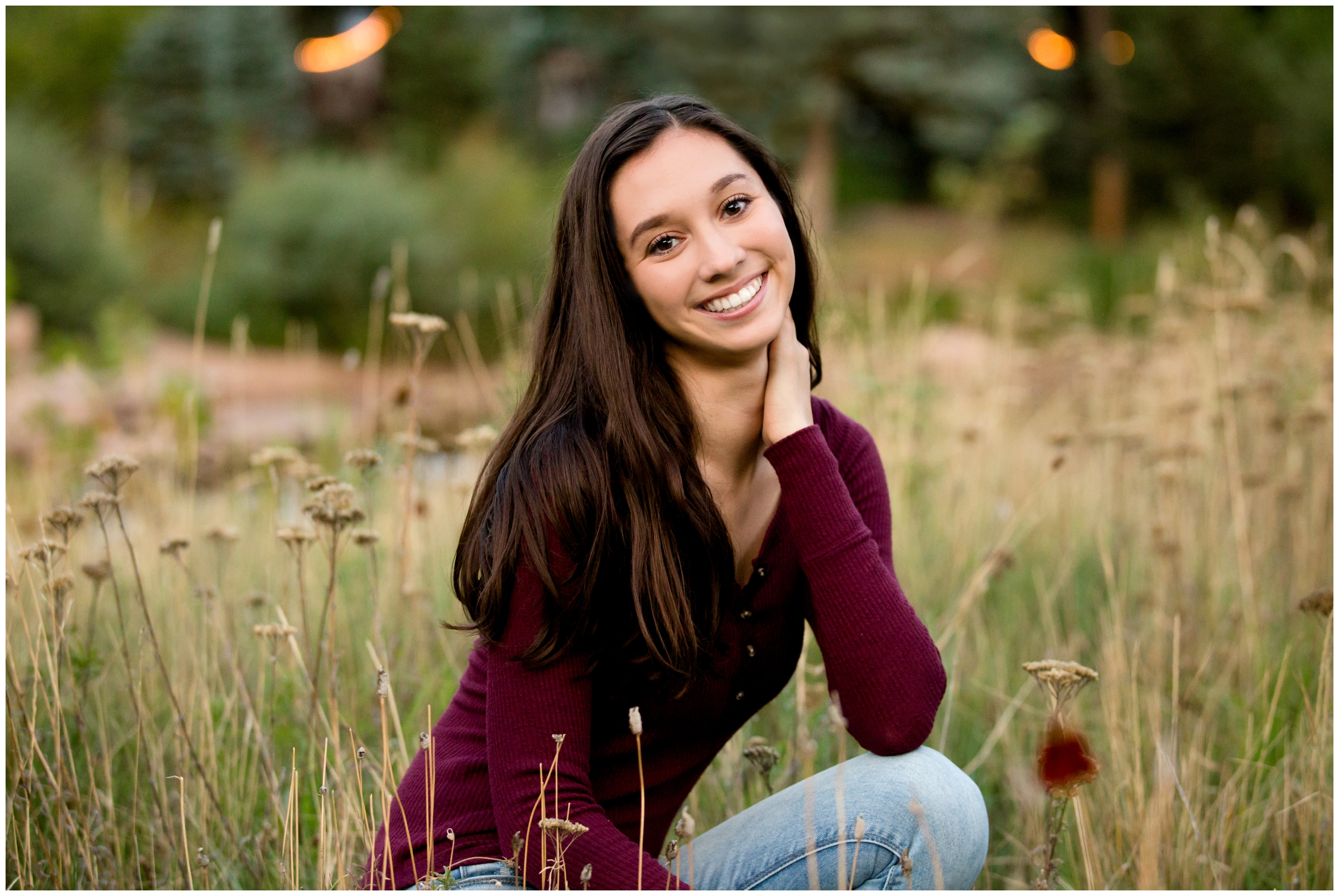 high school senior photography inspiration in Lyons Colorado 