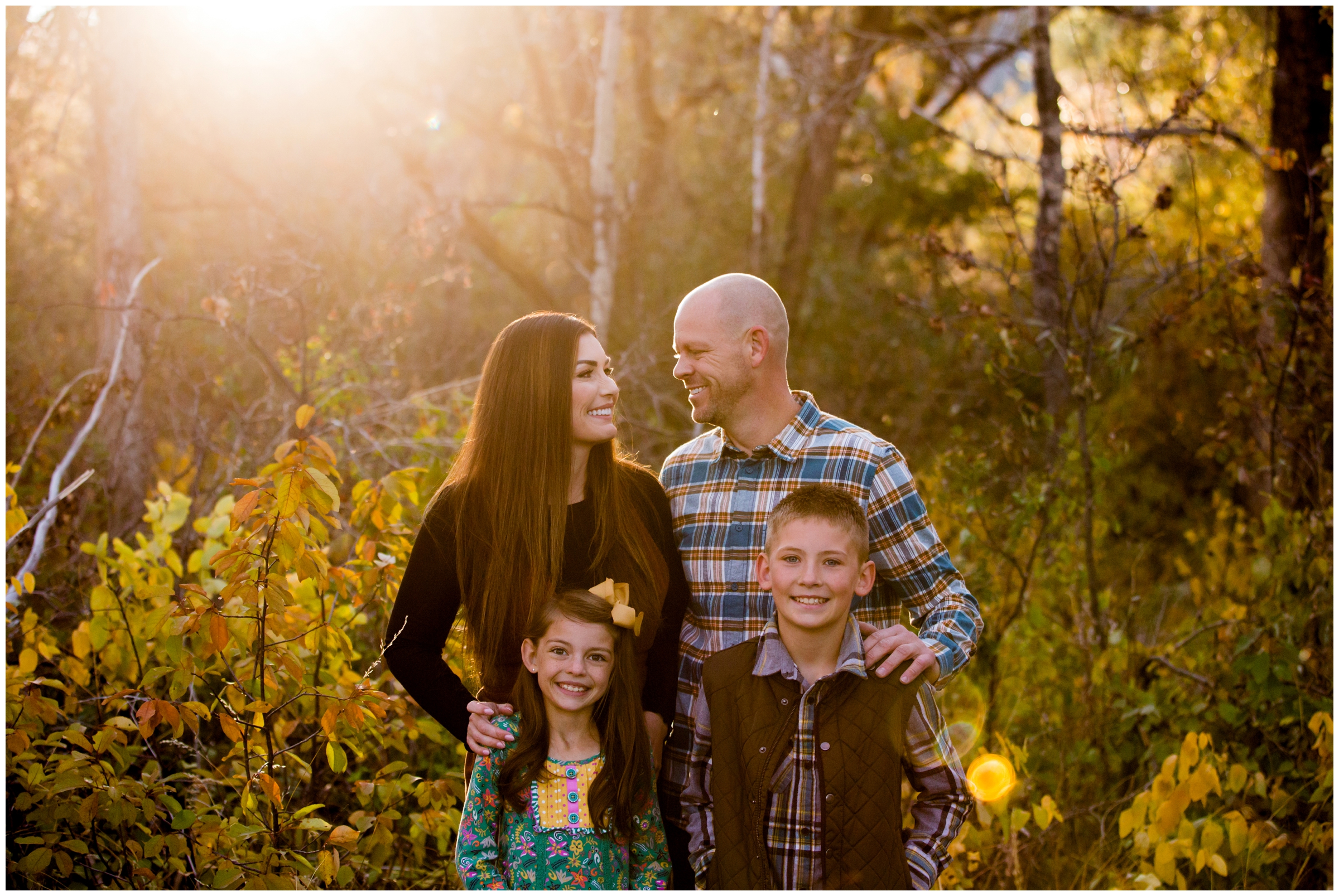 South Mesa trail Boulder fall family portraits 