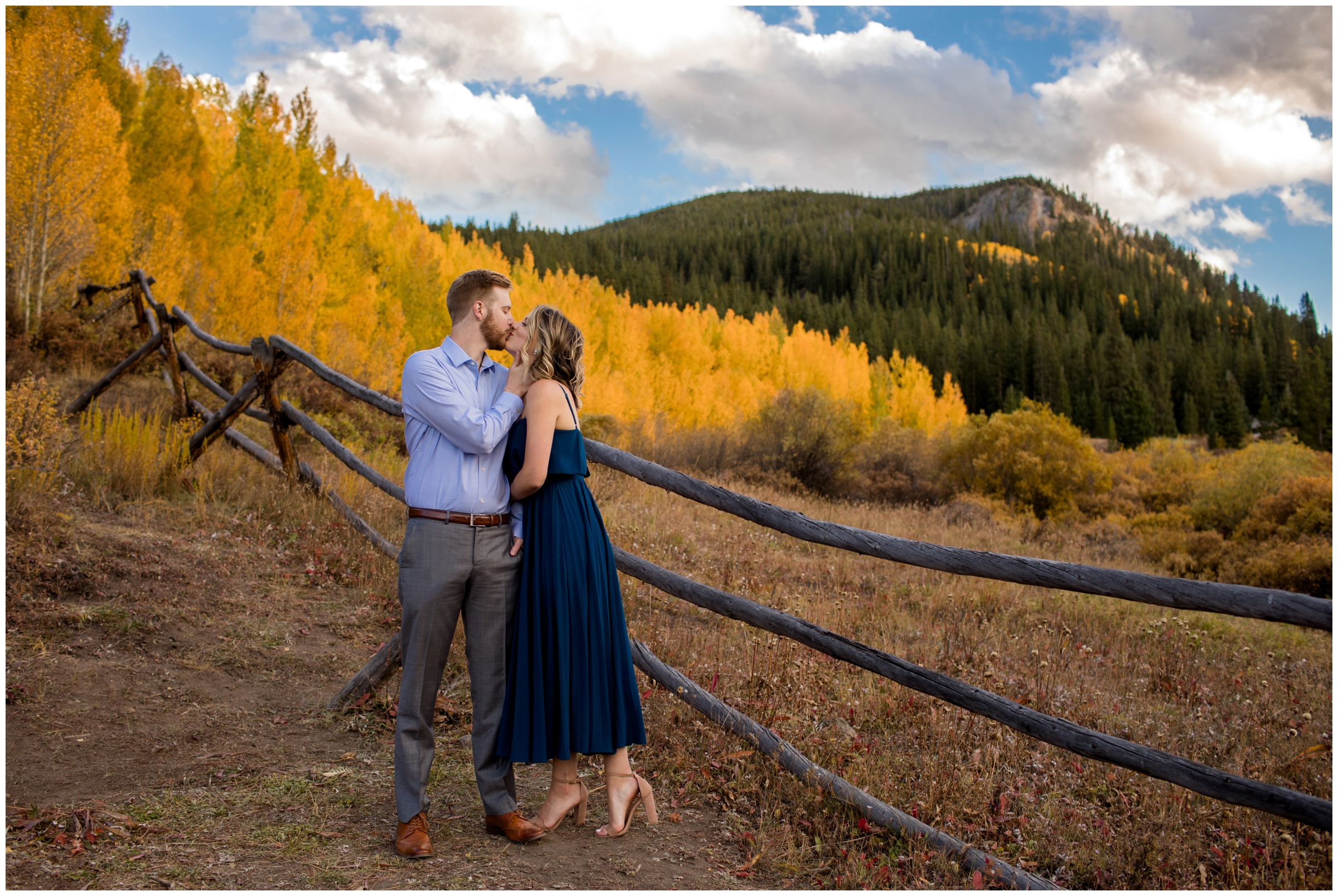 Breckenridge engagement photography session at Sawmill Museum by Colorado mountain photographer Plum Pretty Photographer