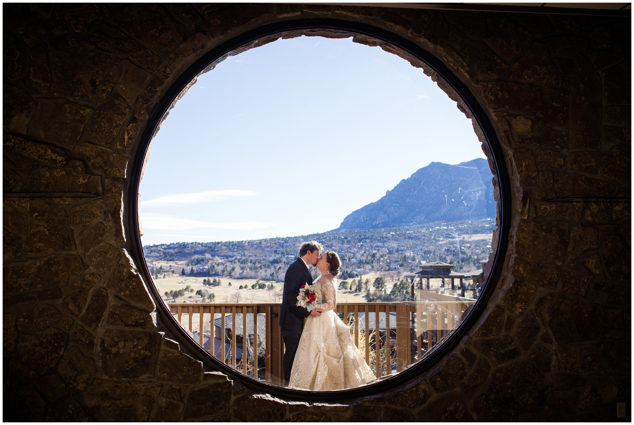Cheyenne Mountain Resort wedding photos by Colorado Springs photographer Plum Pretty Photography