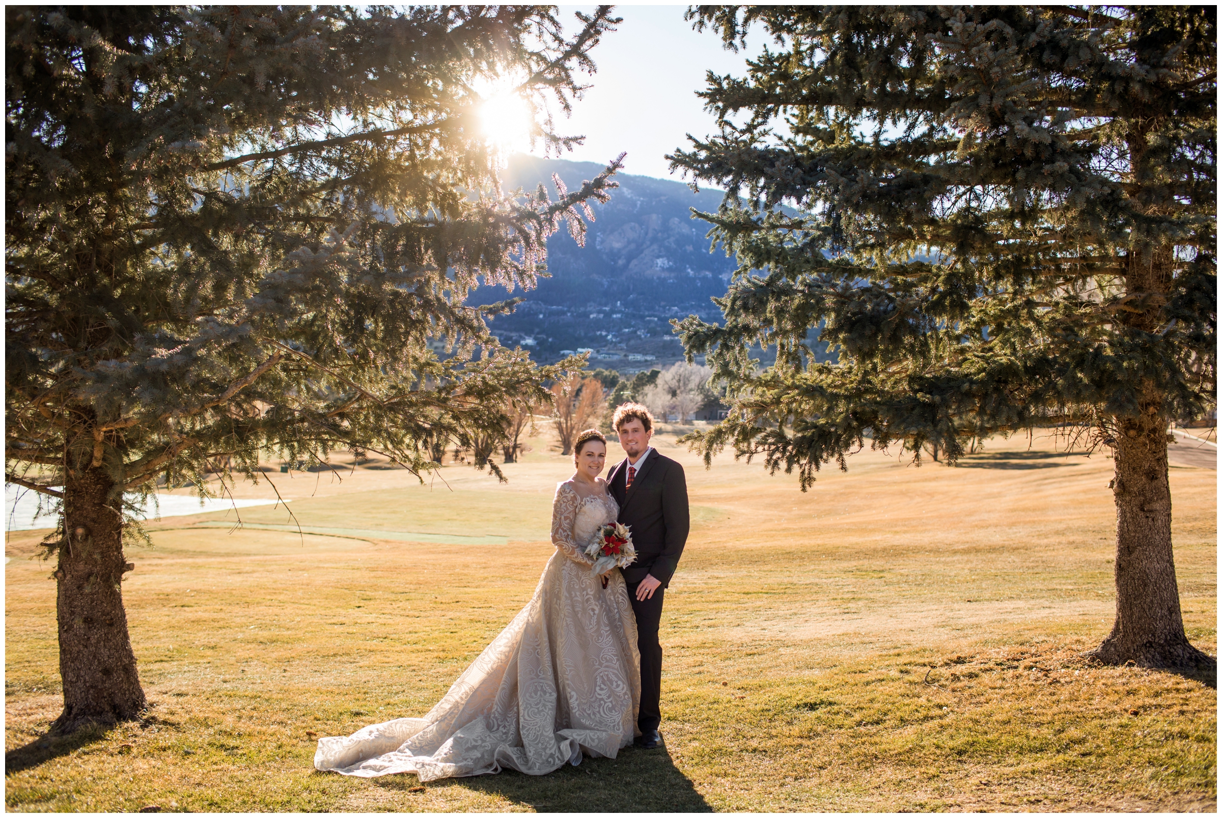 Cheyenne Mountain Resort wedding photos by Colorado Springs photographer Plum Pretty Photography