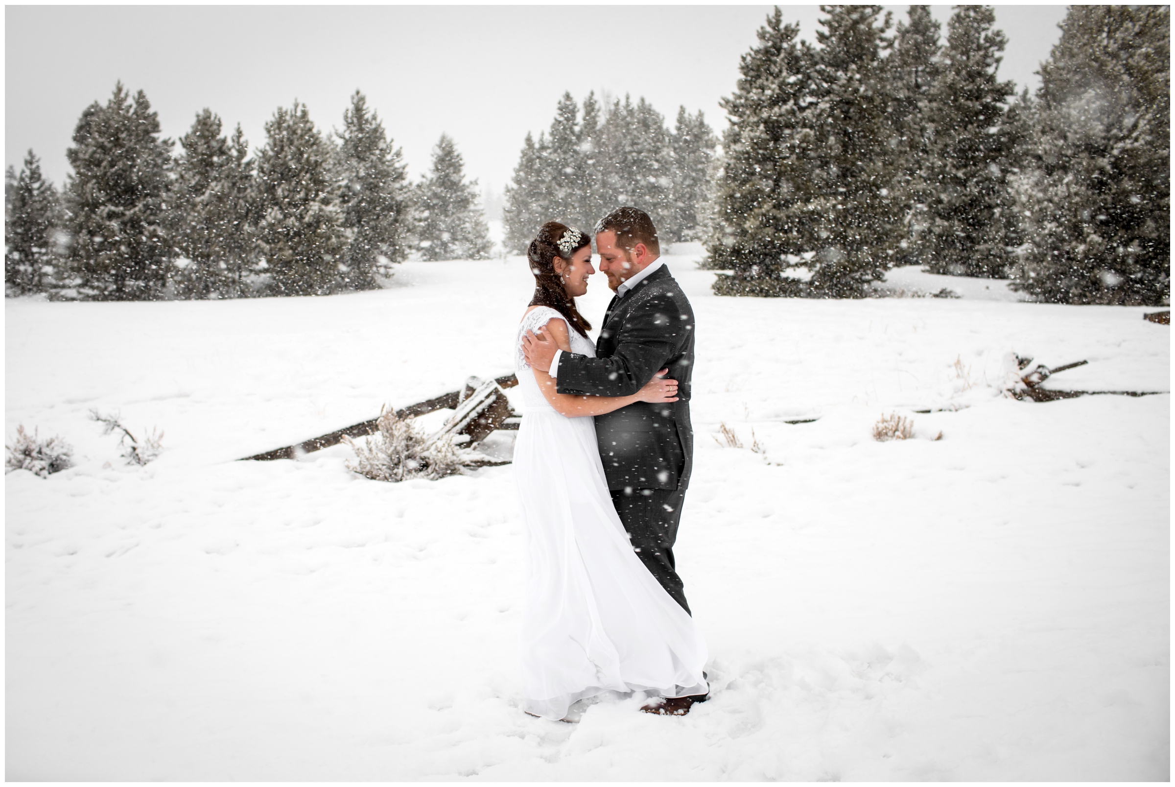 Breckenridge Colorado winter wedding inspiration by Plum Pretty Photography 