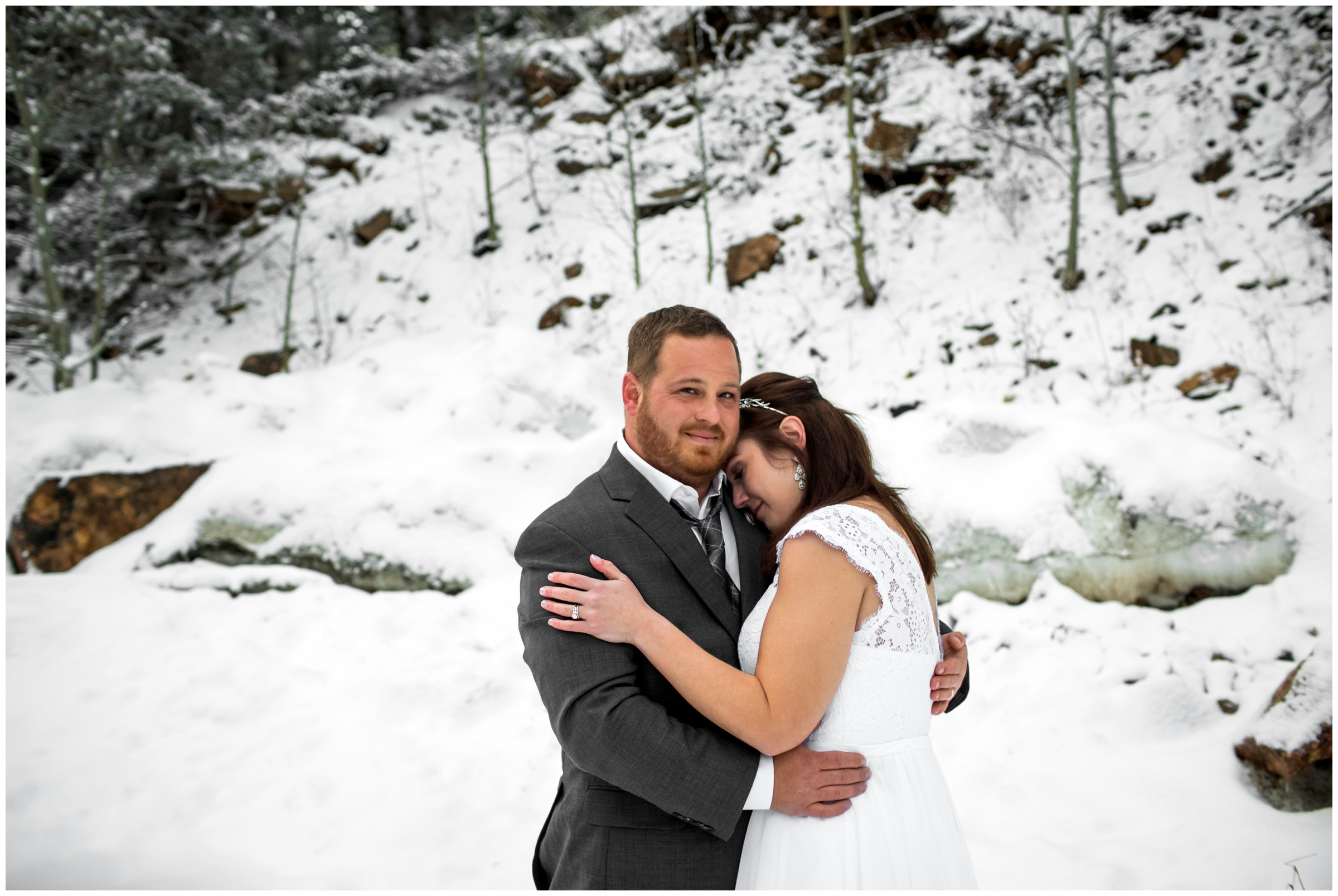 Idaho Springs Colorado winter wedding inspiration 