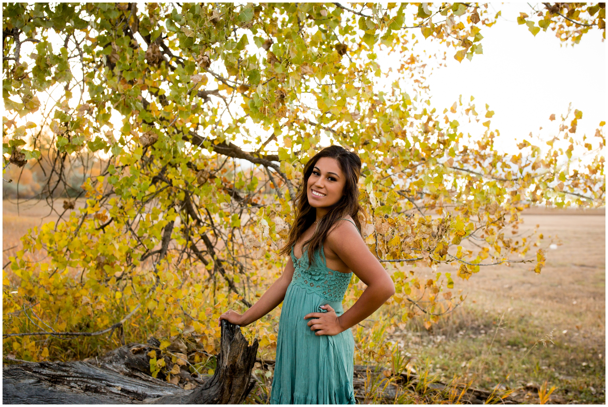 fall senior portraits inspiration by Frederick Colorado photographer Plum Pretty Photography