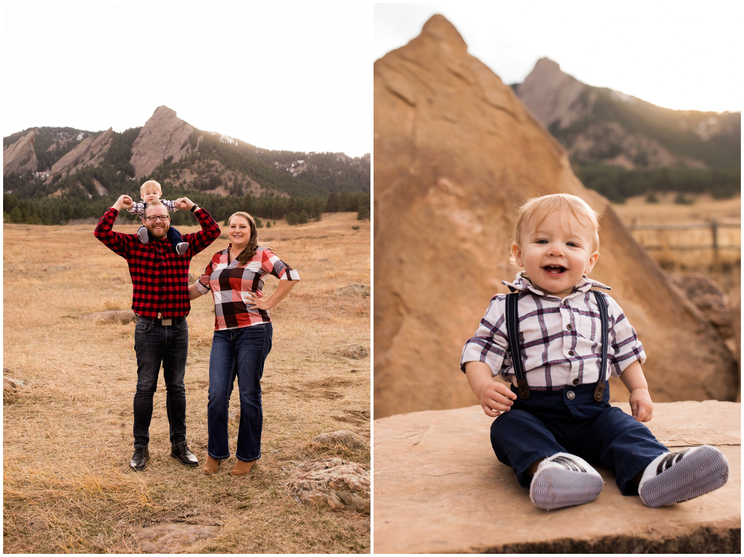 Chautauqua family photos by Boulder Colorado portrait photographer Plum Pretty Photography