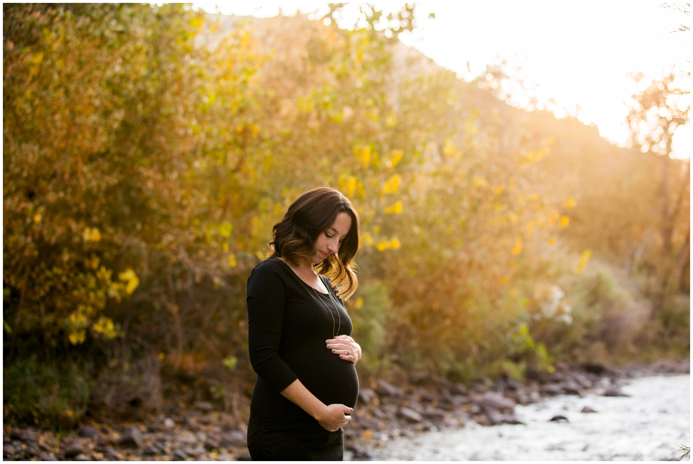 fall maternity photography inspiration by Colorado photographer Plum Pretty Photo