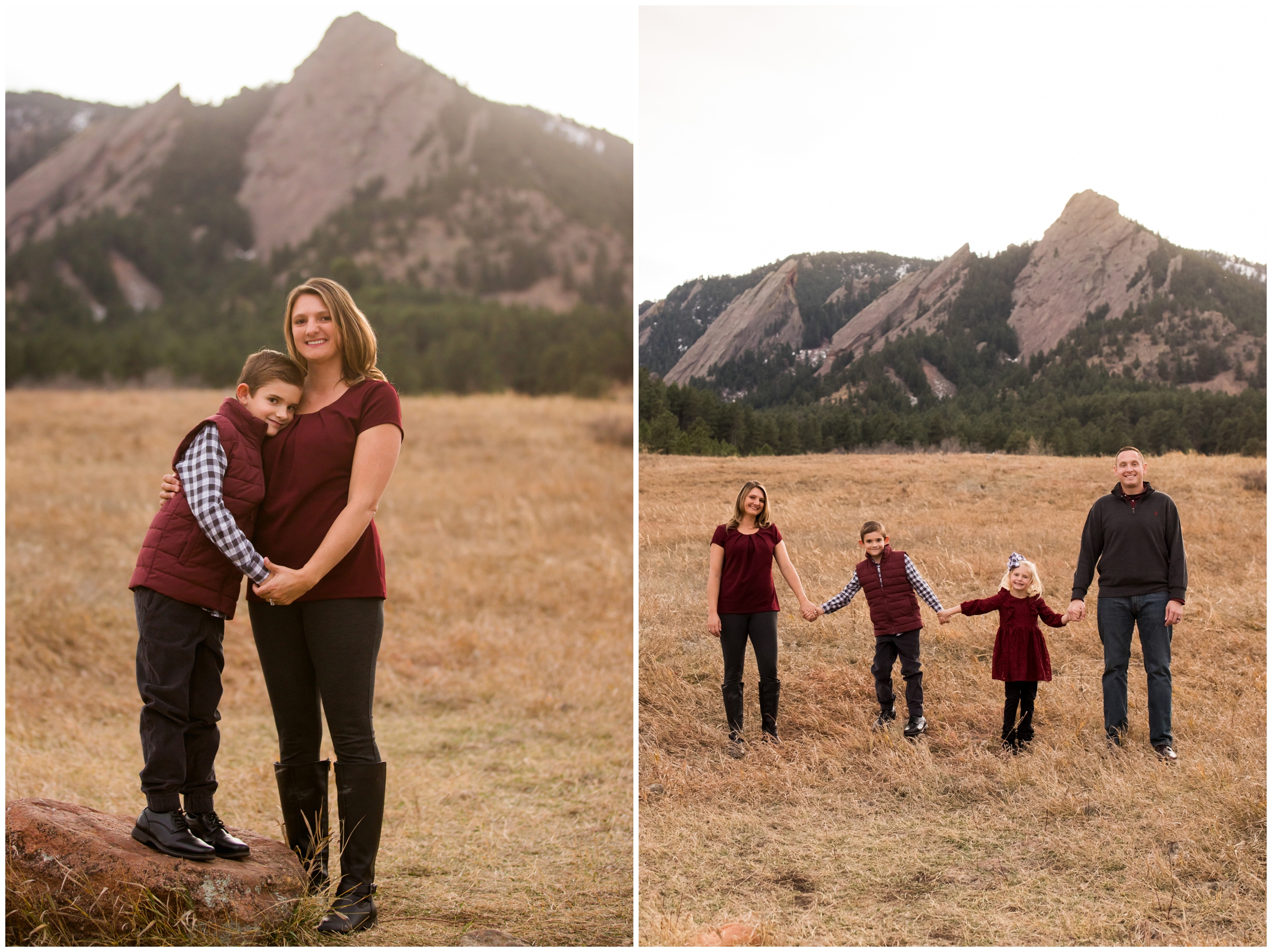 Chautauqua family pictures by Boulder Colorado photographer Plum Pretty Photography