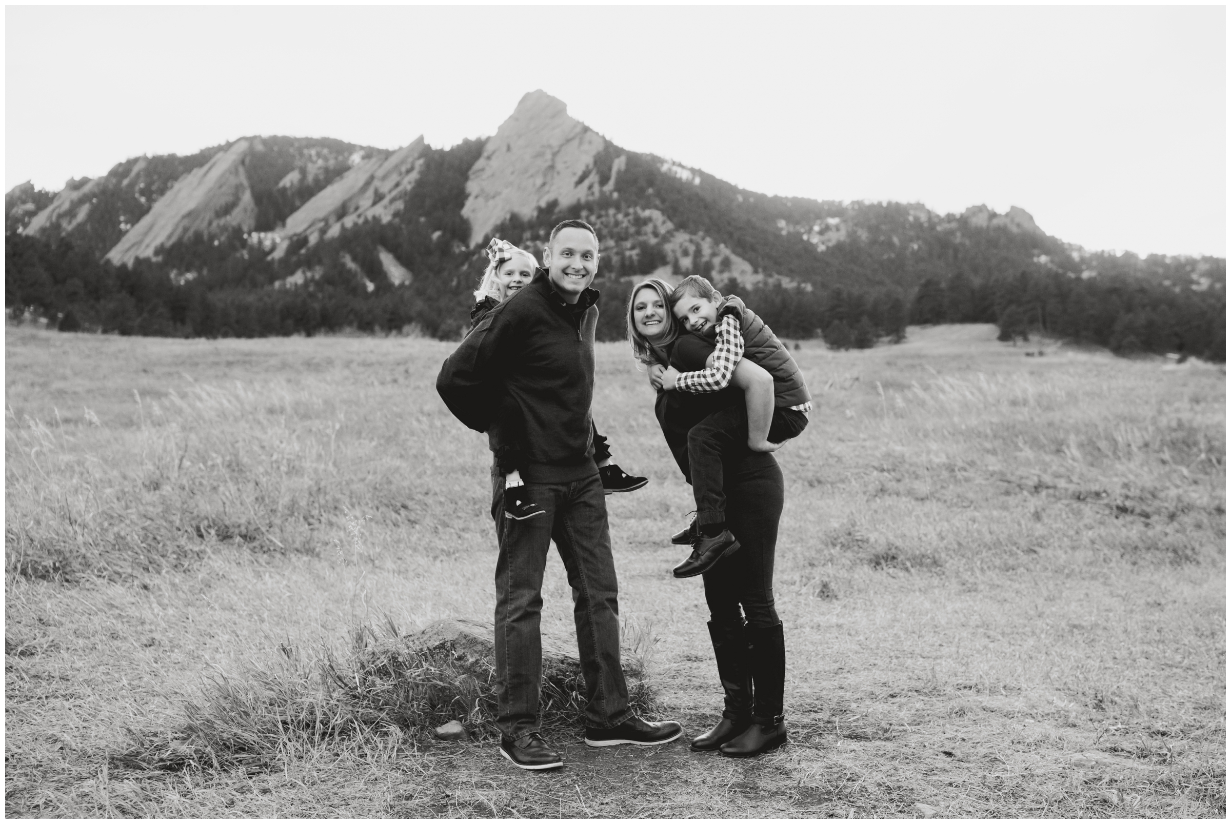 Chautauqua family pictures by Boulder Colorado photographer Plum Pretty Photography