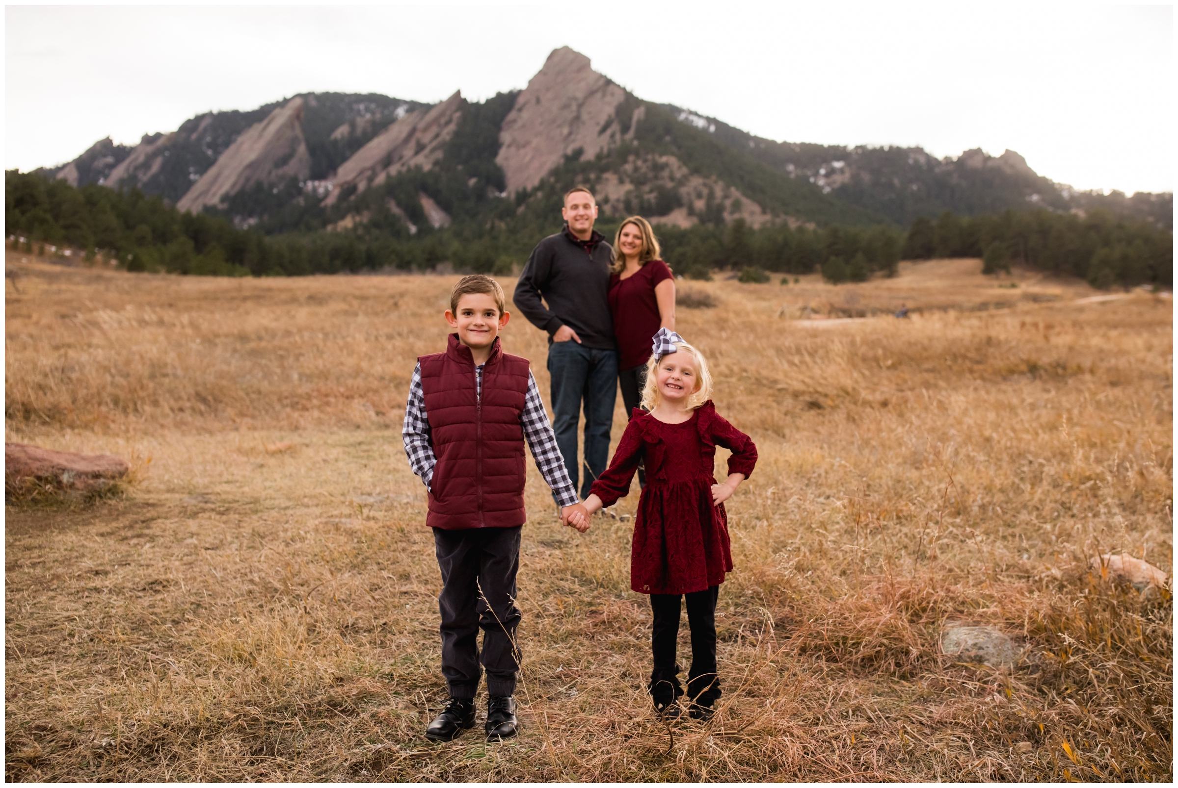 Chautauqua family pictures by Boulder Colorado photographer Plum Pretty Photography