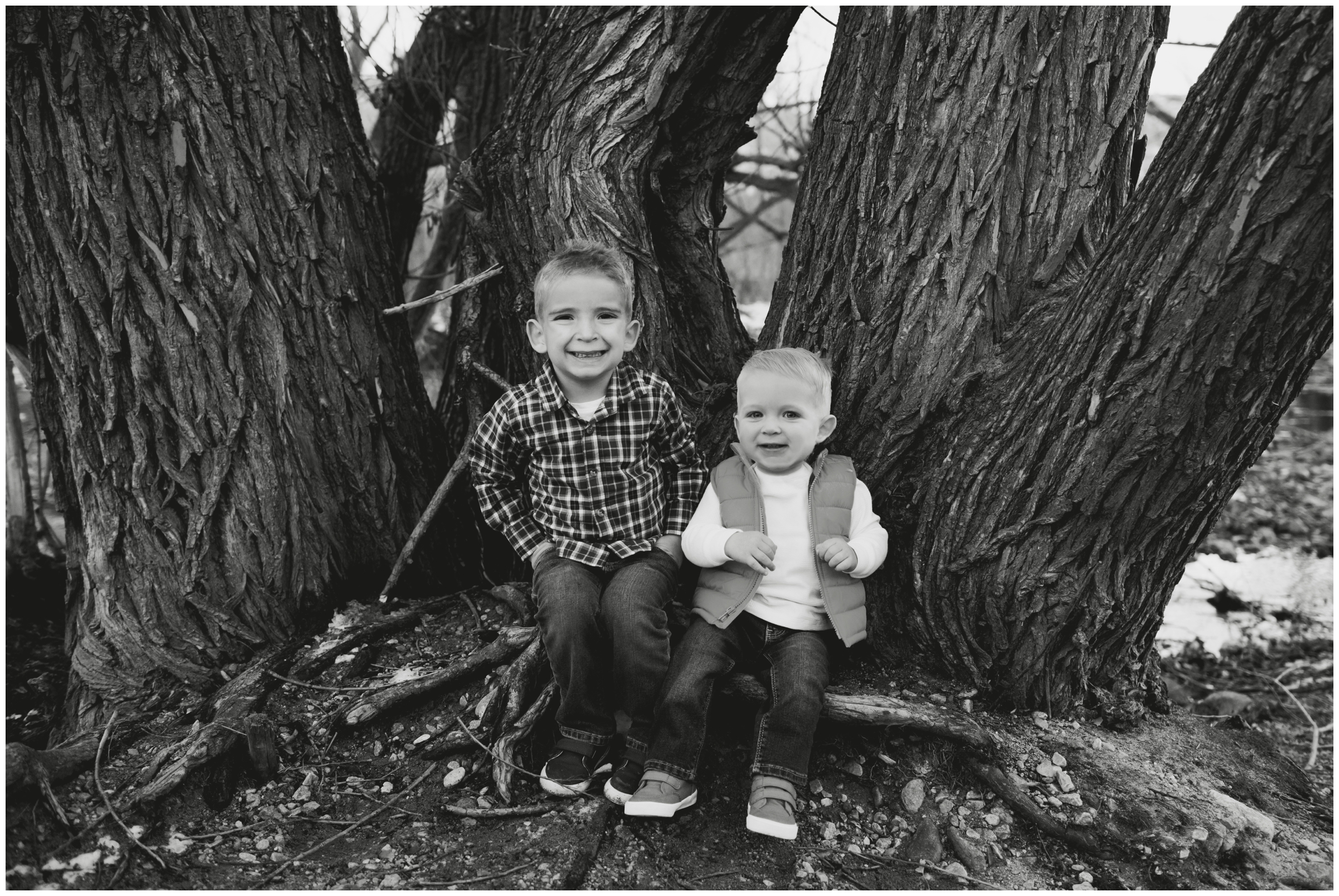 Boulder family photography inspiration at South Mesa Trail by Colorado portrait photographer Plum Pretty Photography