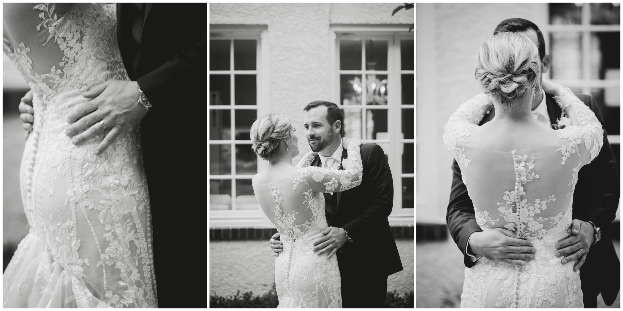 first dance at intimate Denver wedding at private home by Plum Pretty Photography