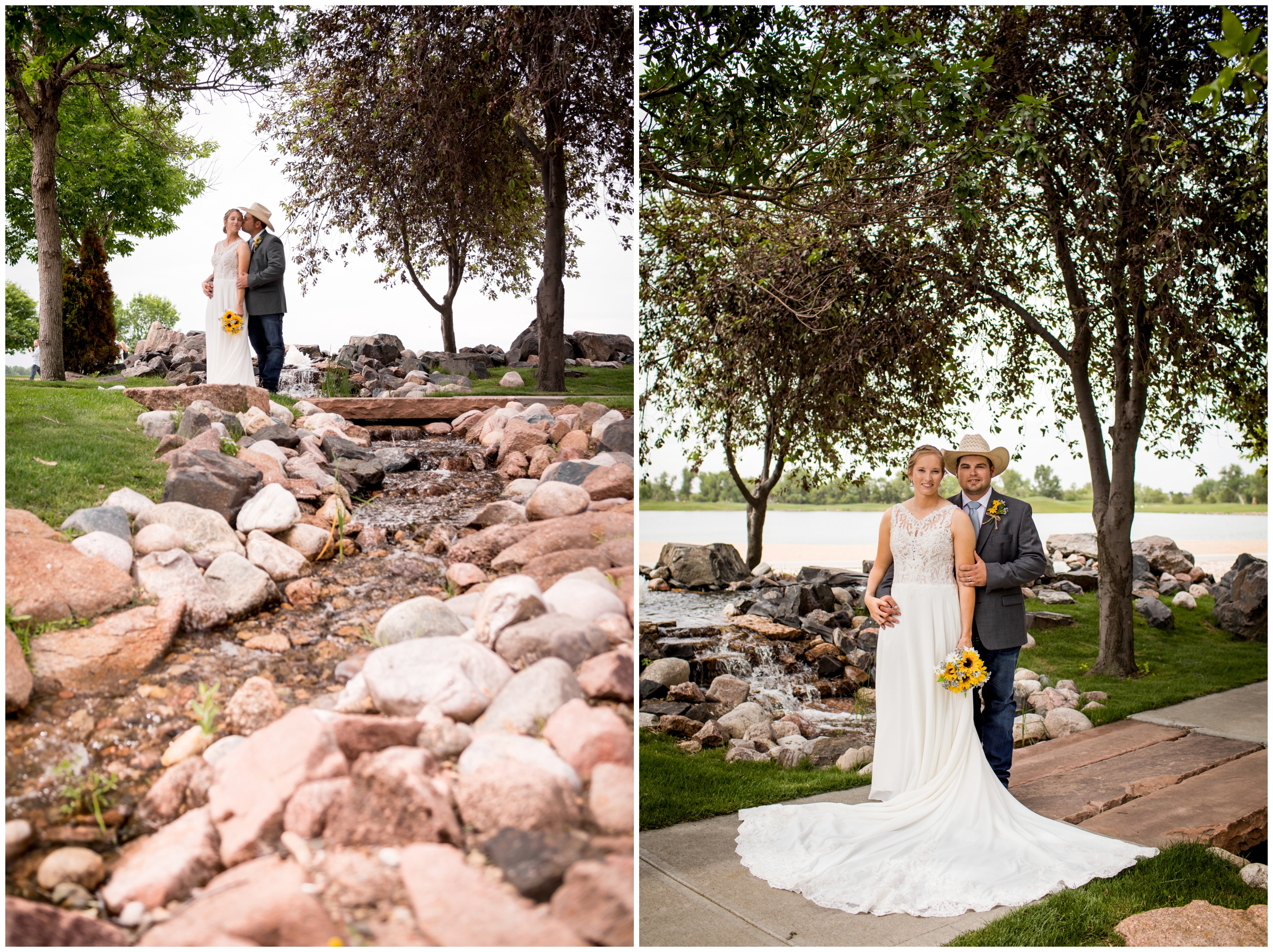 Pelican Lakes wedding photos by Windsor Colorado photographer Plum Pretty Photography