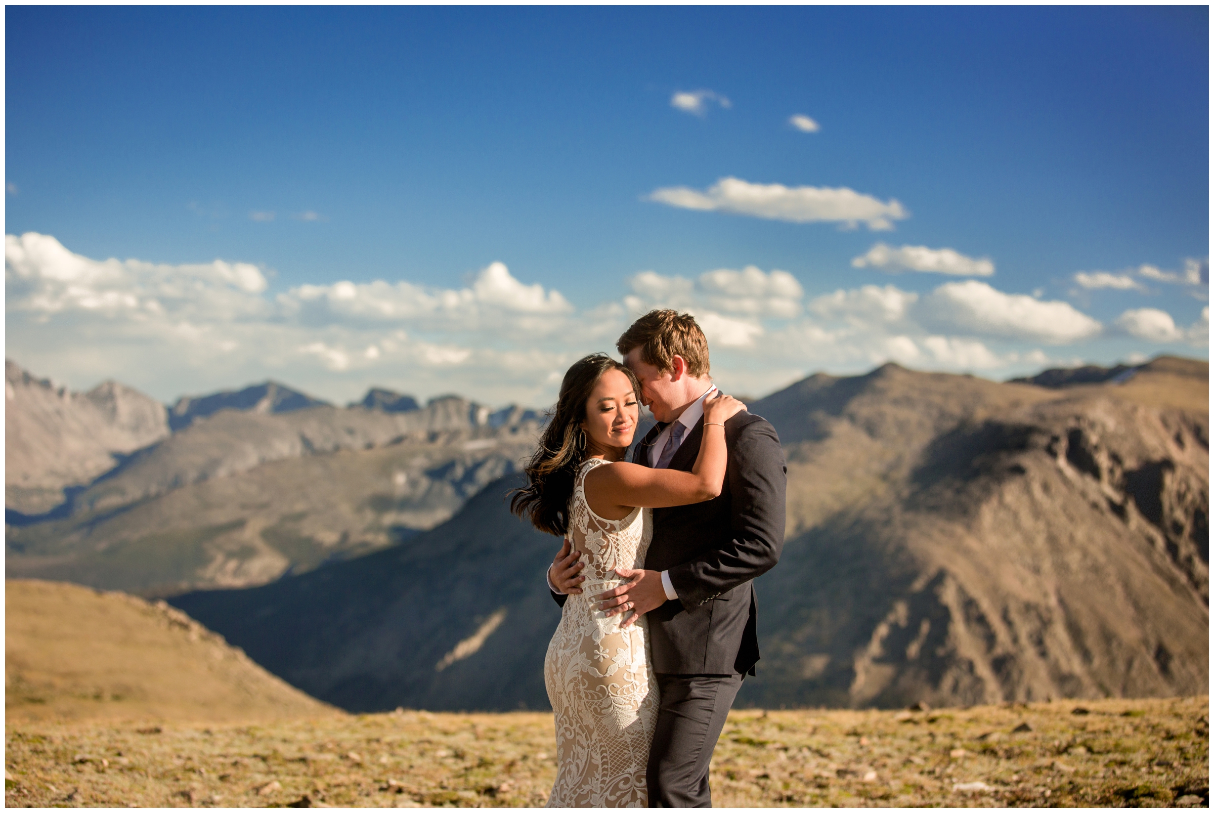 mountain elopement photography in RMNP by estes park wedding photographer Plum Pretty Photography