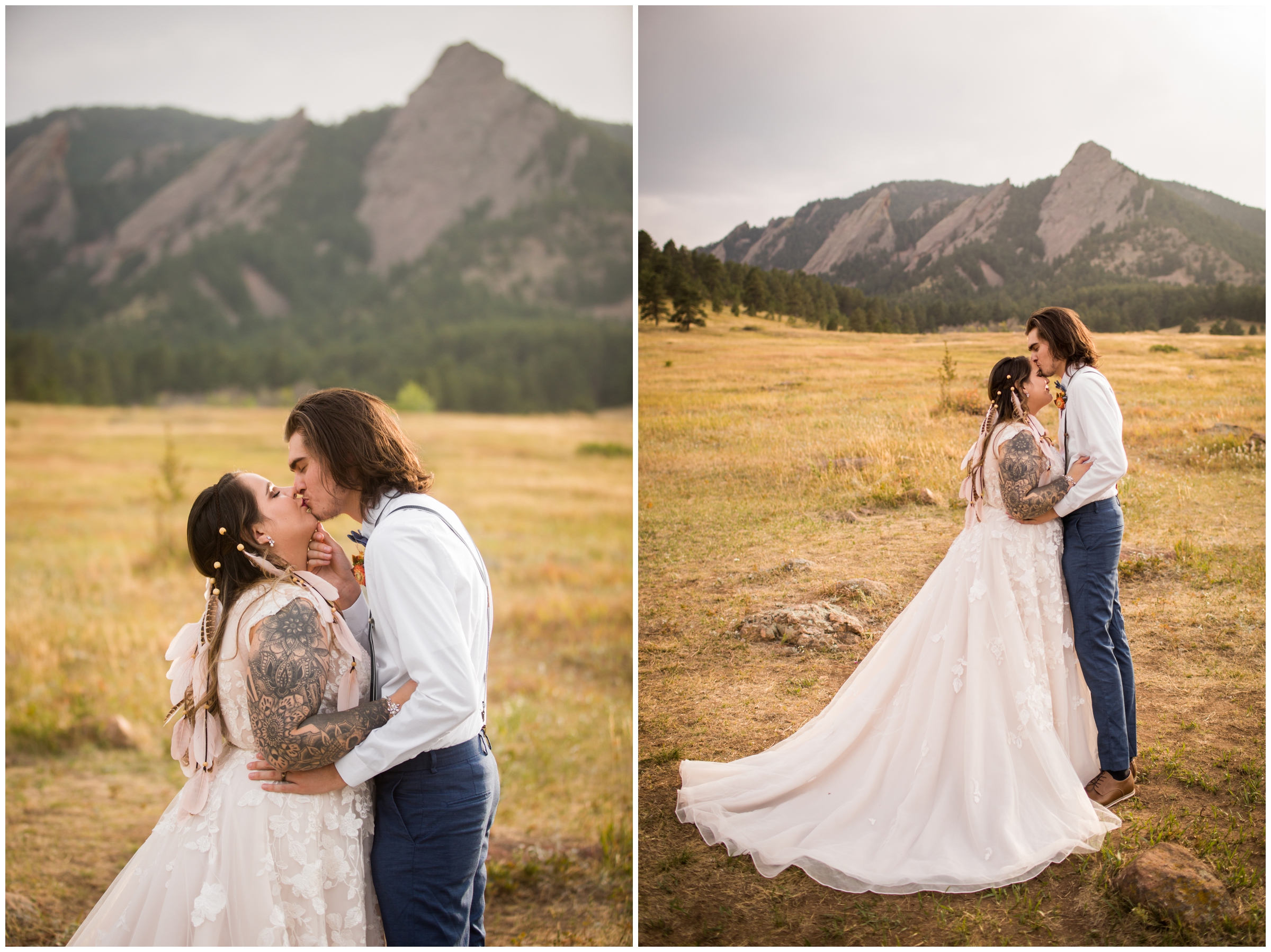 boho Colorado elopement wedding inspiration by Boulder photographer Plum Pretty Photo