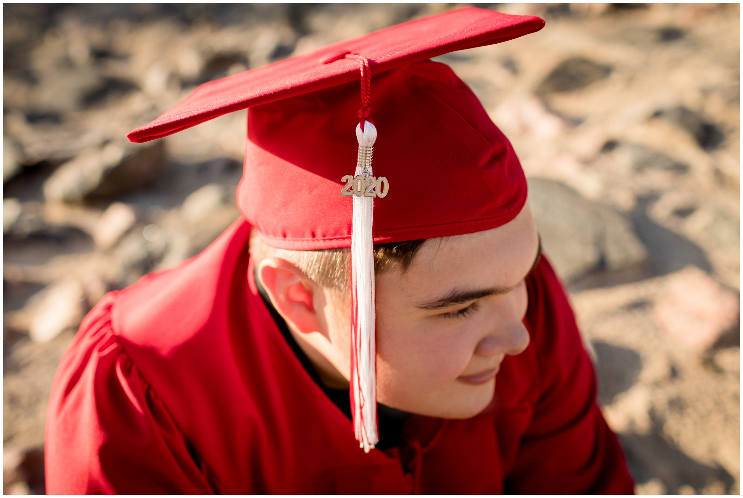 cap and gown photography inspiration in Erie Colorado 
