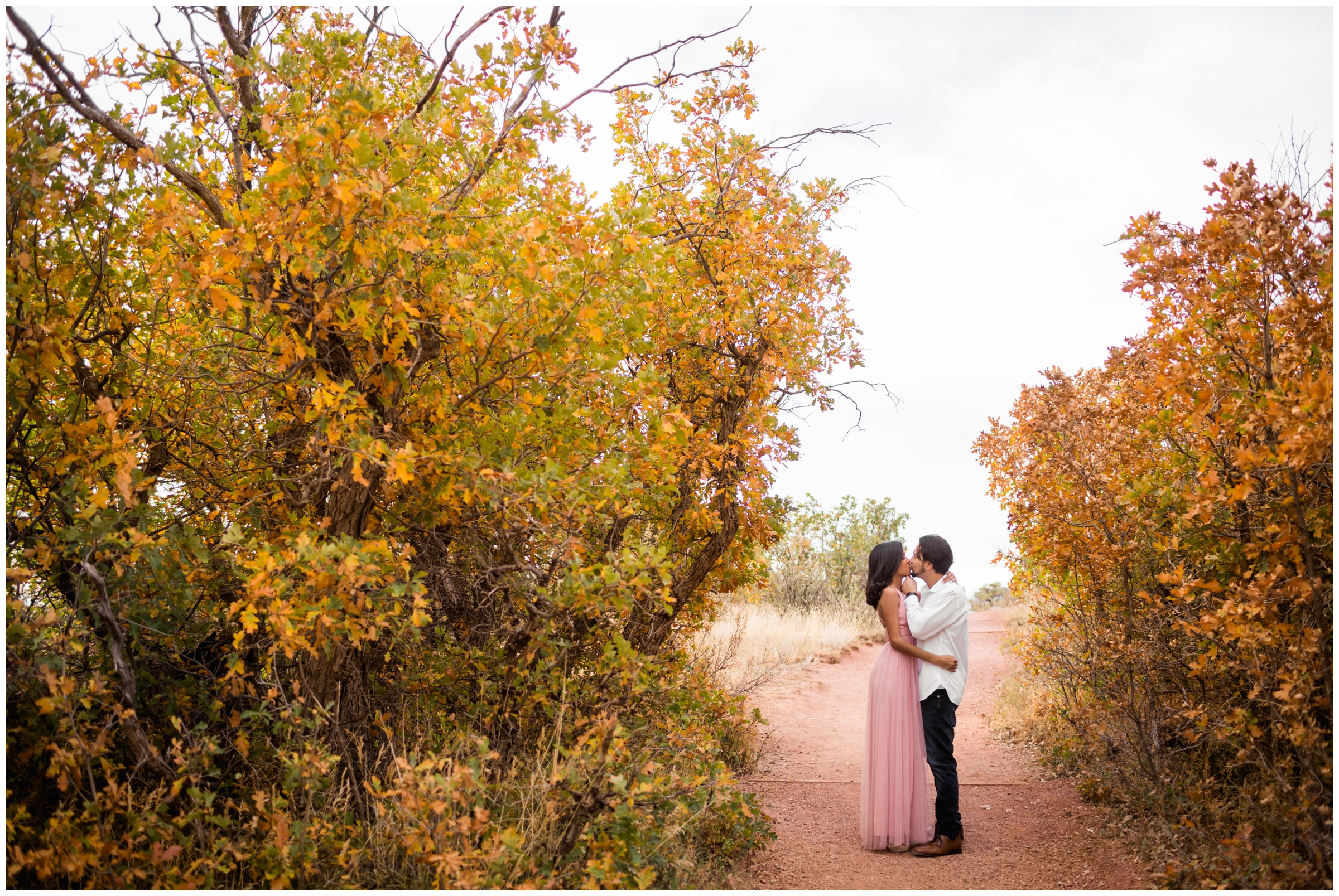 fall engagement photos by Colorado Springs photographer Plum Pretty Photography