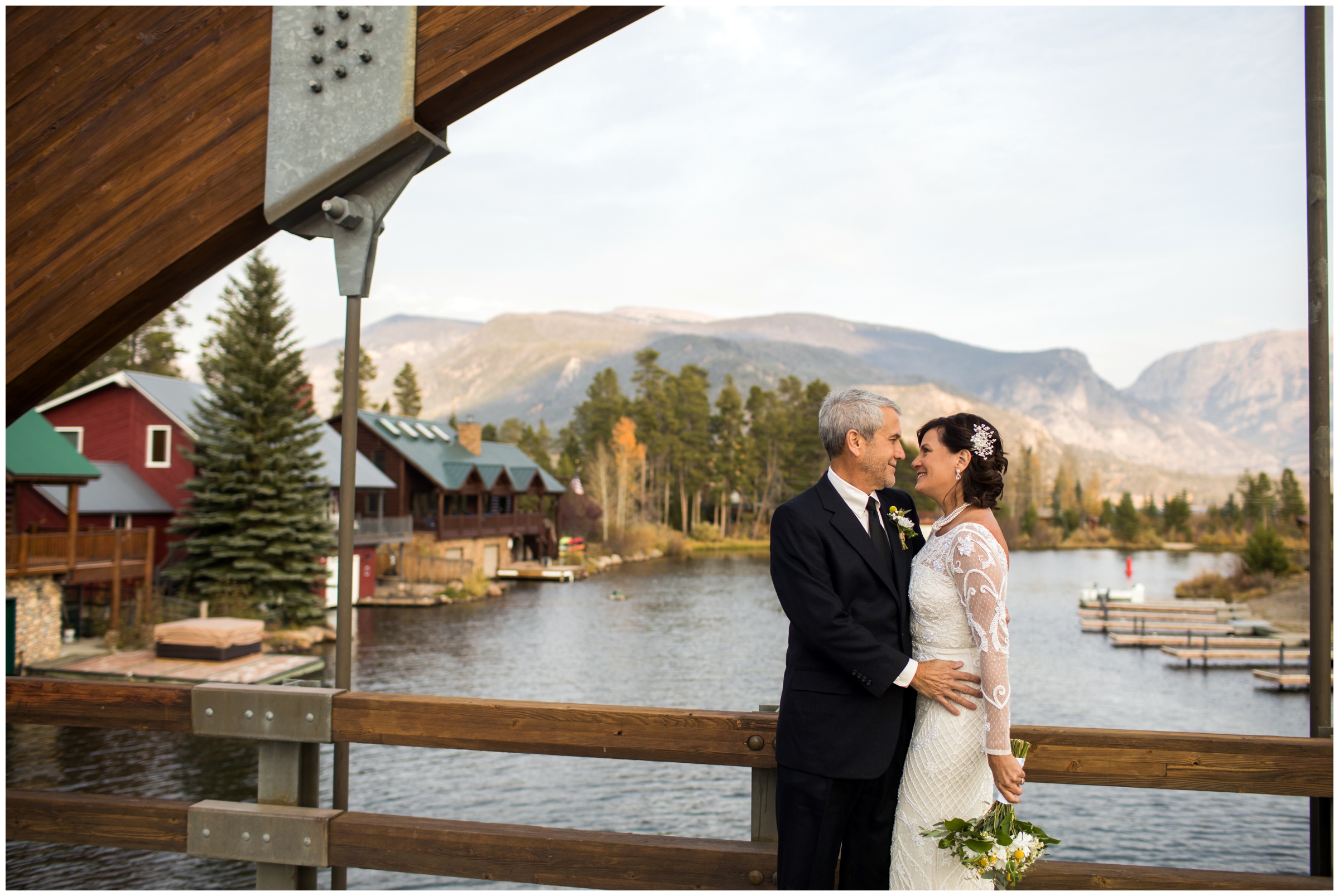 Grand Lake wedding photos at Point Park by Colorado mountain elopement photographer Plum Pretty Photography