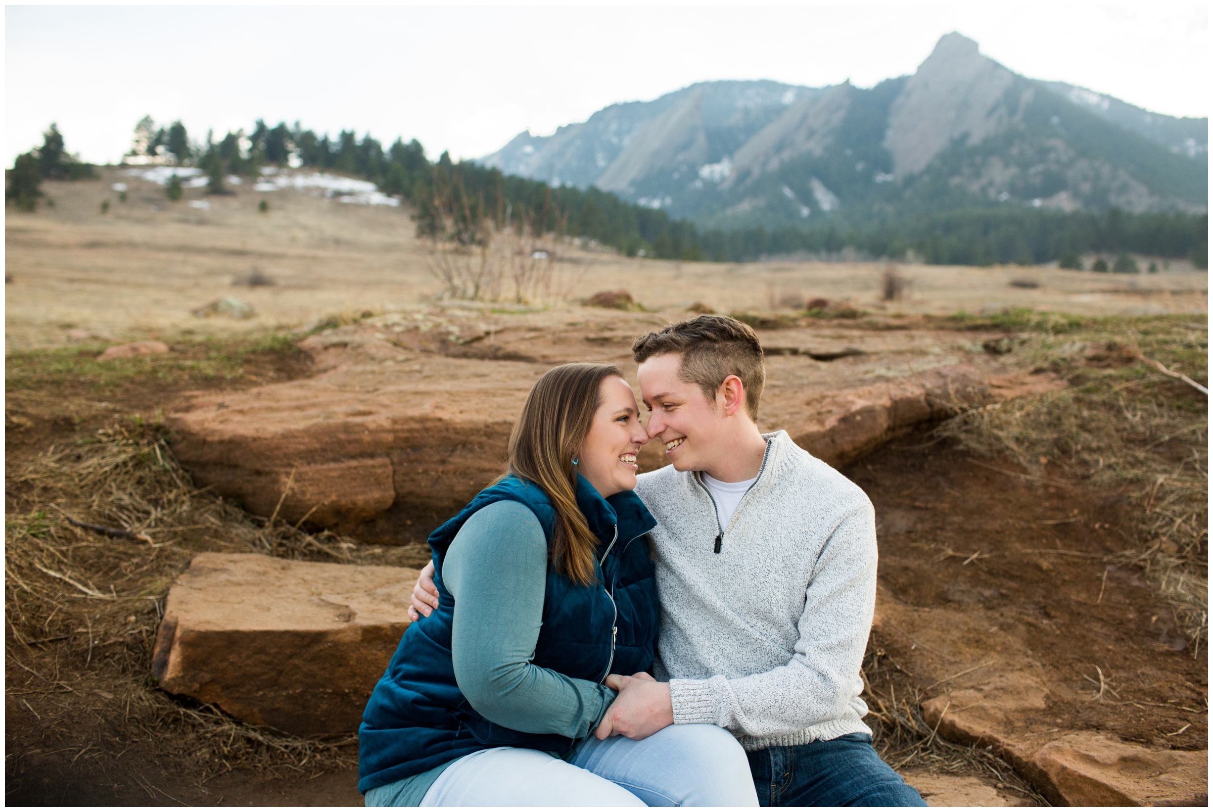 spring engagement photography inspiration at Chautauqua in Boulder Colorado 