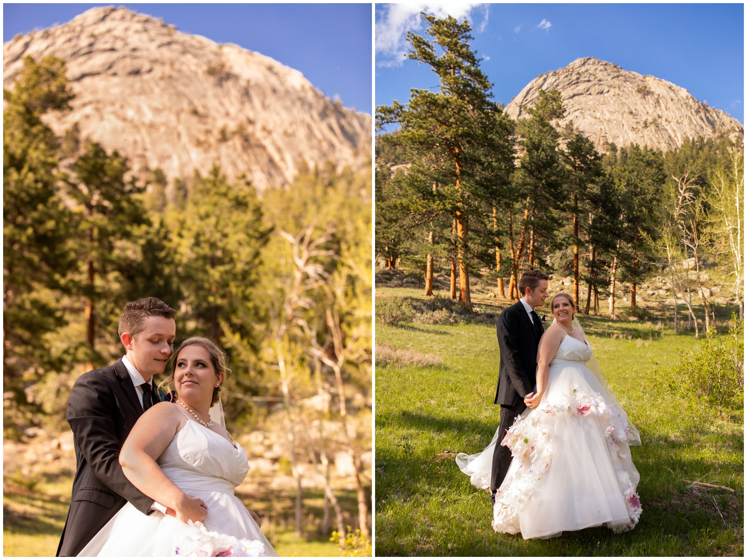 mountain wedding photography inspiration at Della terra in Estes Park 