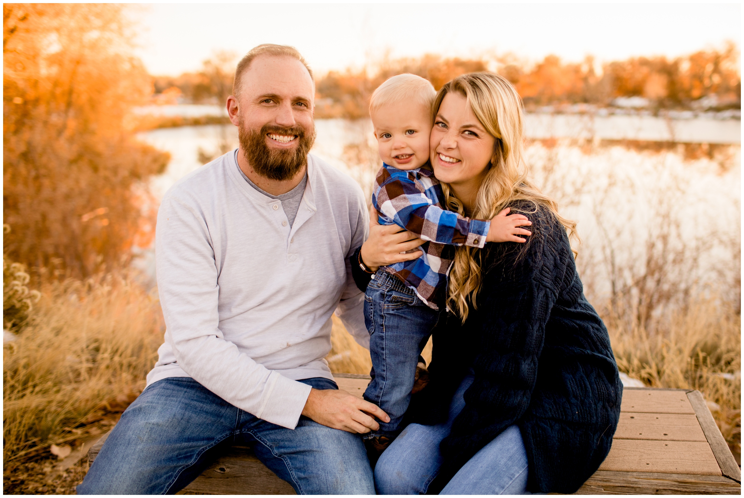 Fort Collins family portraits at Riverbend Ponds by Colorado photographer Plum Pretty Photography