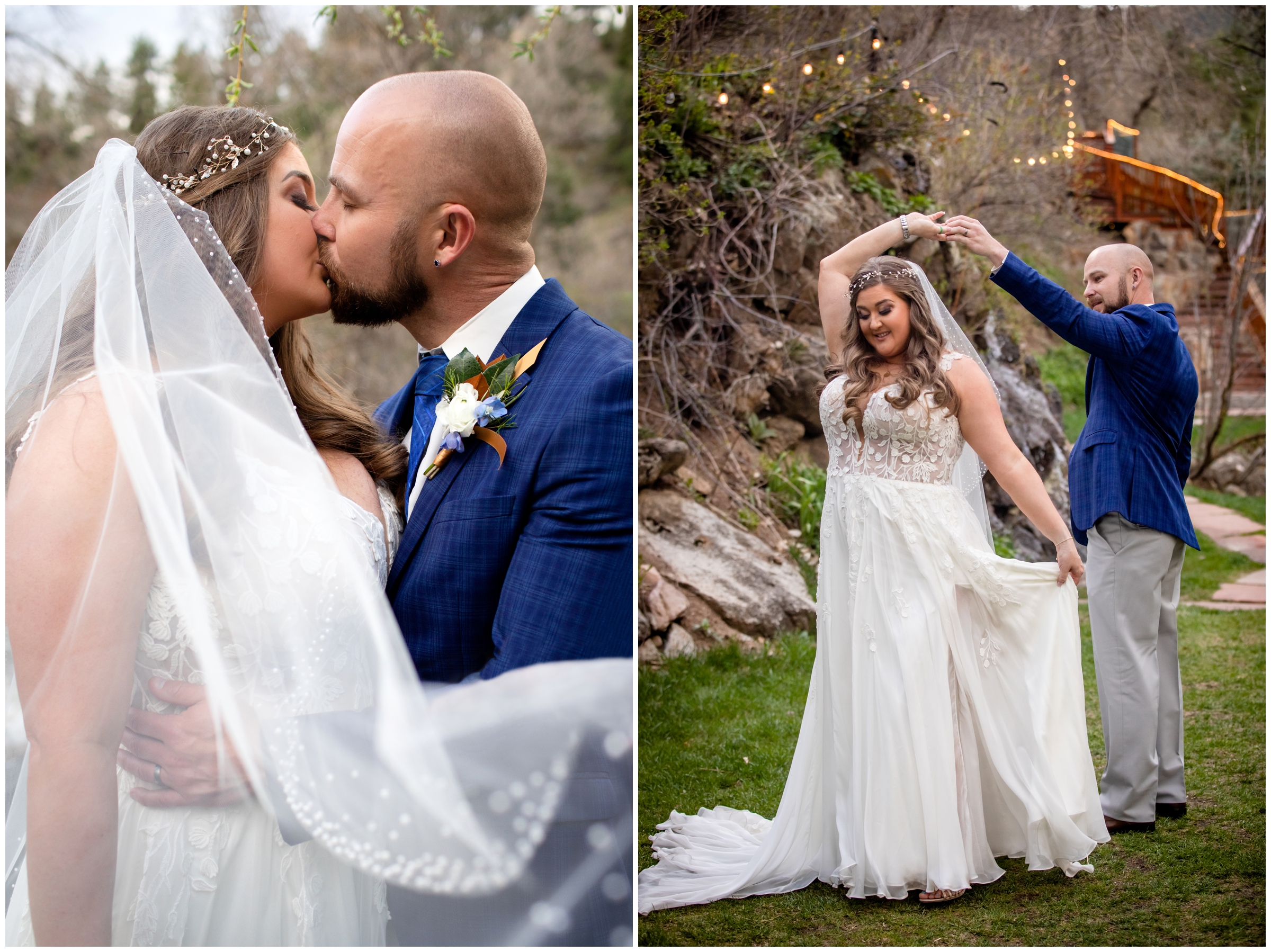 Boulder wedding pictures at Wedgewood on Boulder Creek by Colorado photographer Plum Pretty Photography