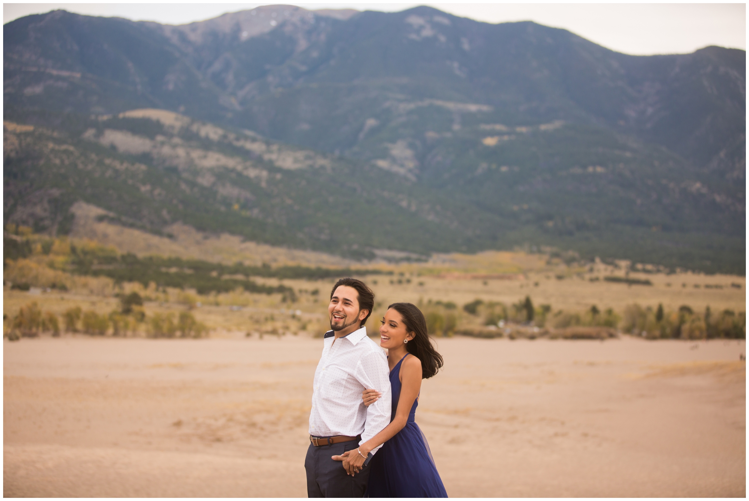 Colorado mountain adventure couple's portraits 