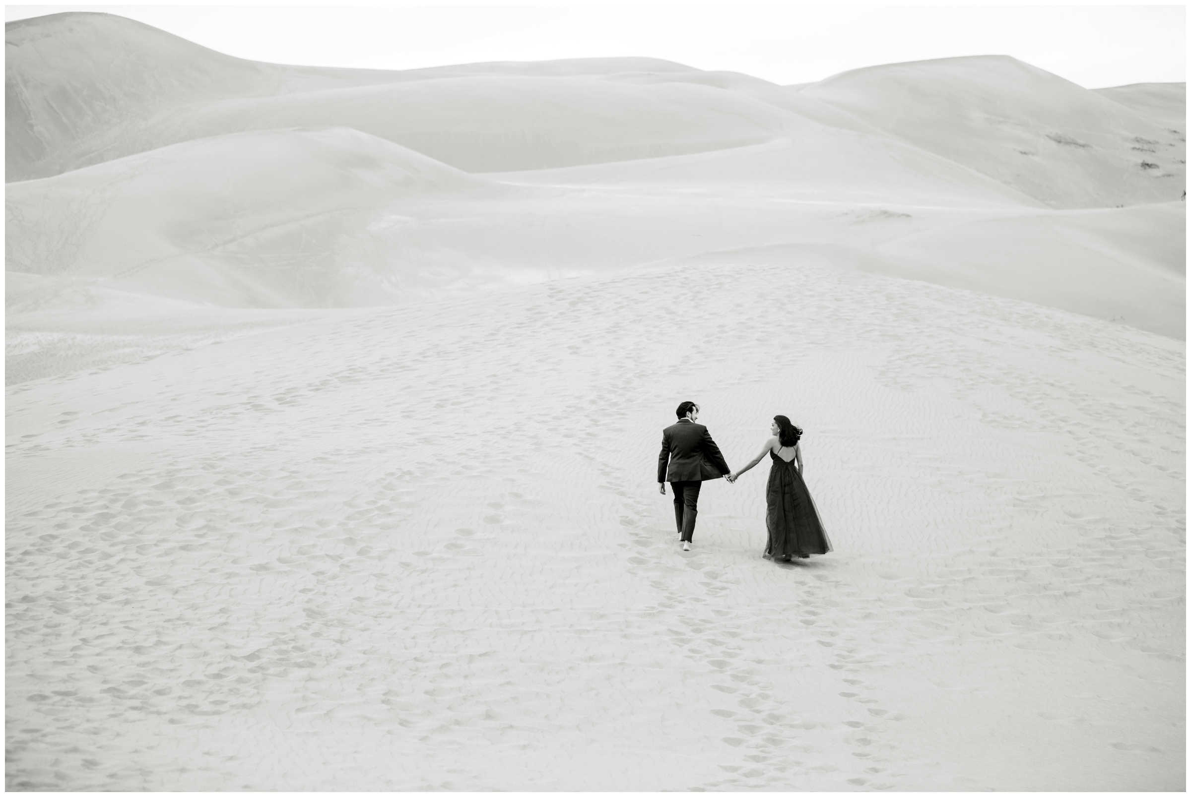 adventure elopement inspiration at Colorado sand dunes
