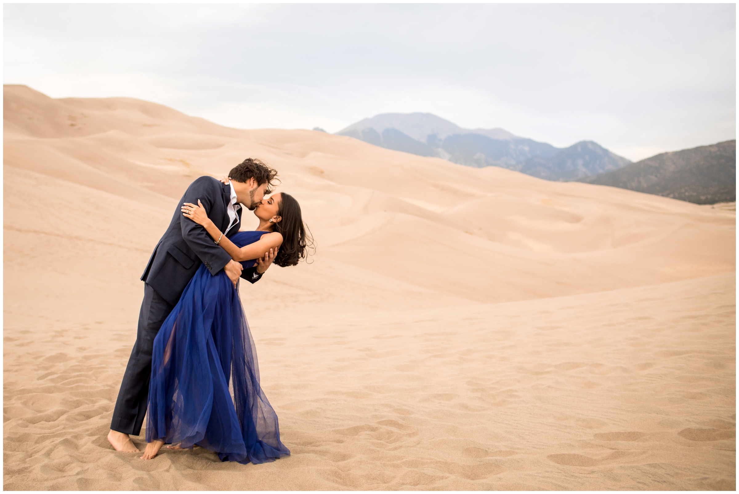 dressy engagement outfit inspiration at Colorado sand dunes