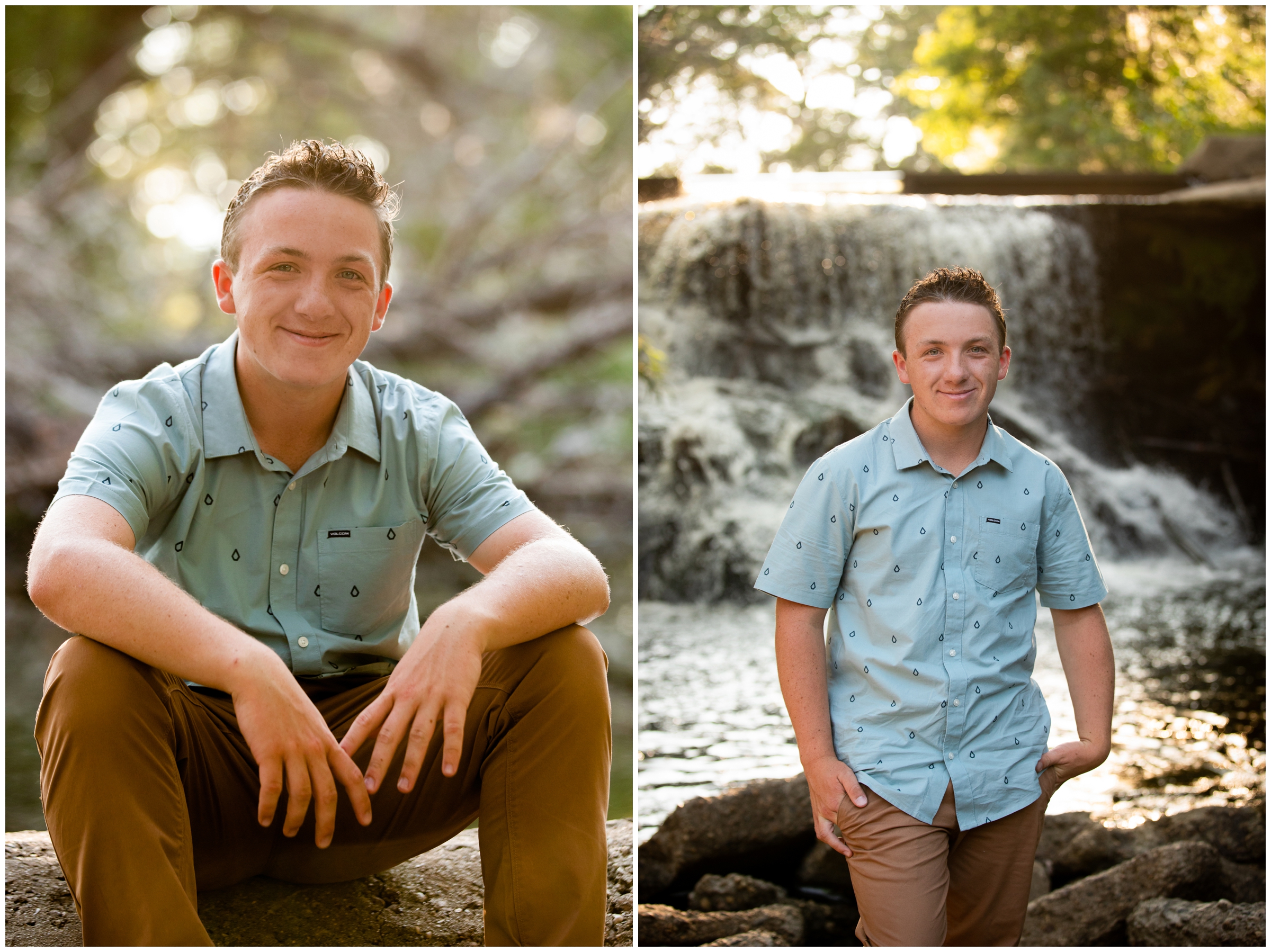 Golden Ponds Longmont senior pictures by CO portrait photographer Plum Pretty Photography