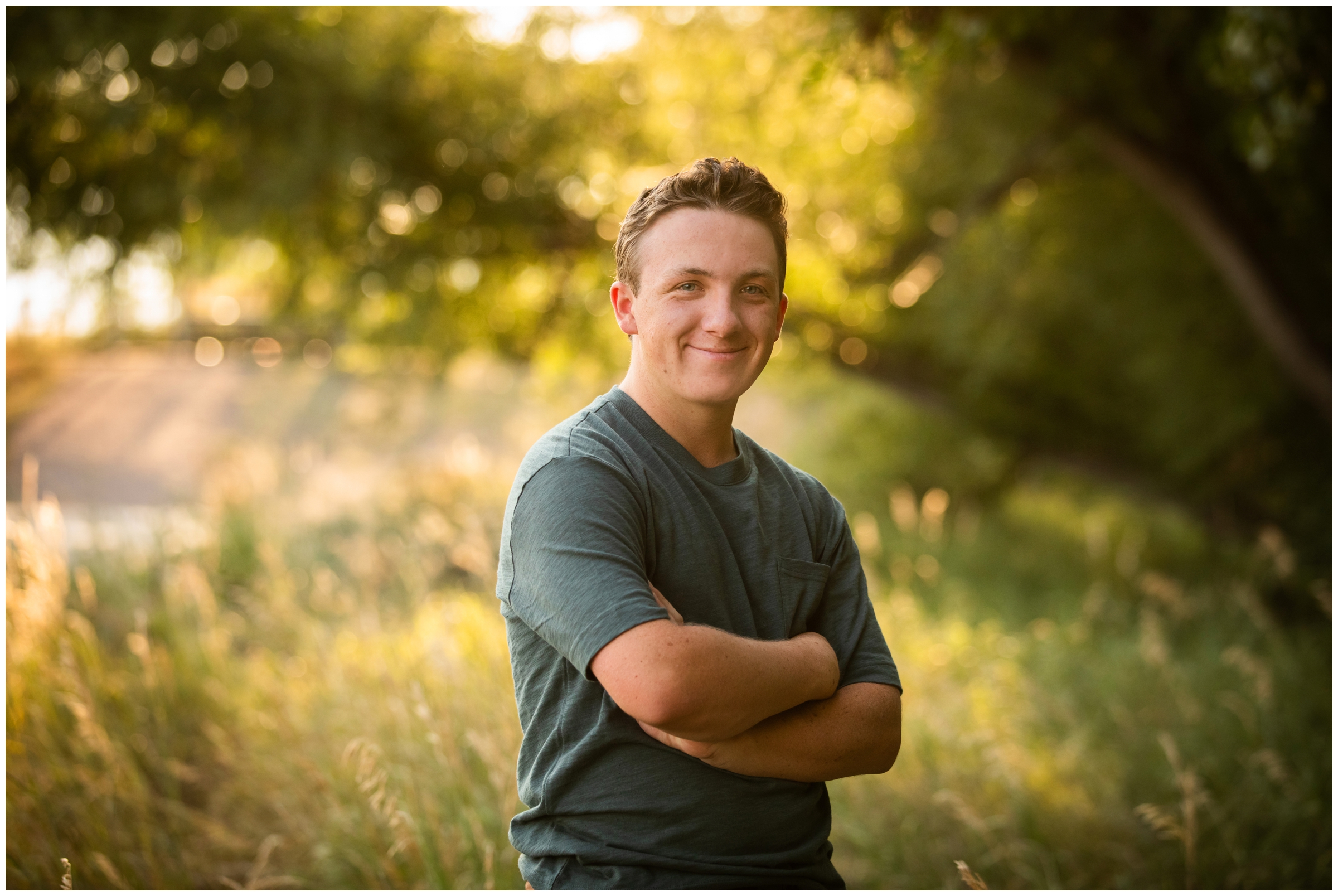 Golden Ponds Longmont senior pictures by Firestone Colorado portrait photographer Plum Pretty Photography