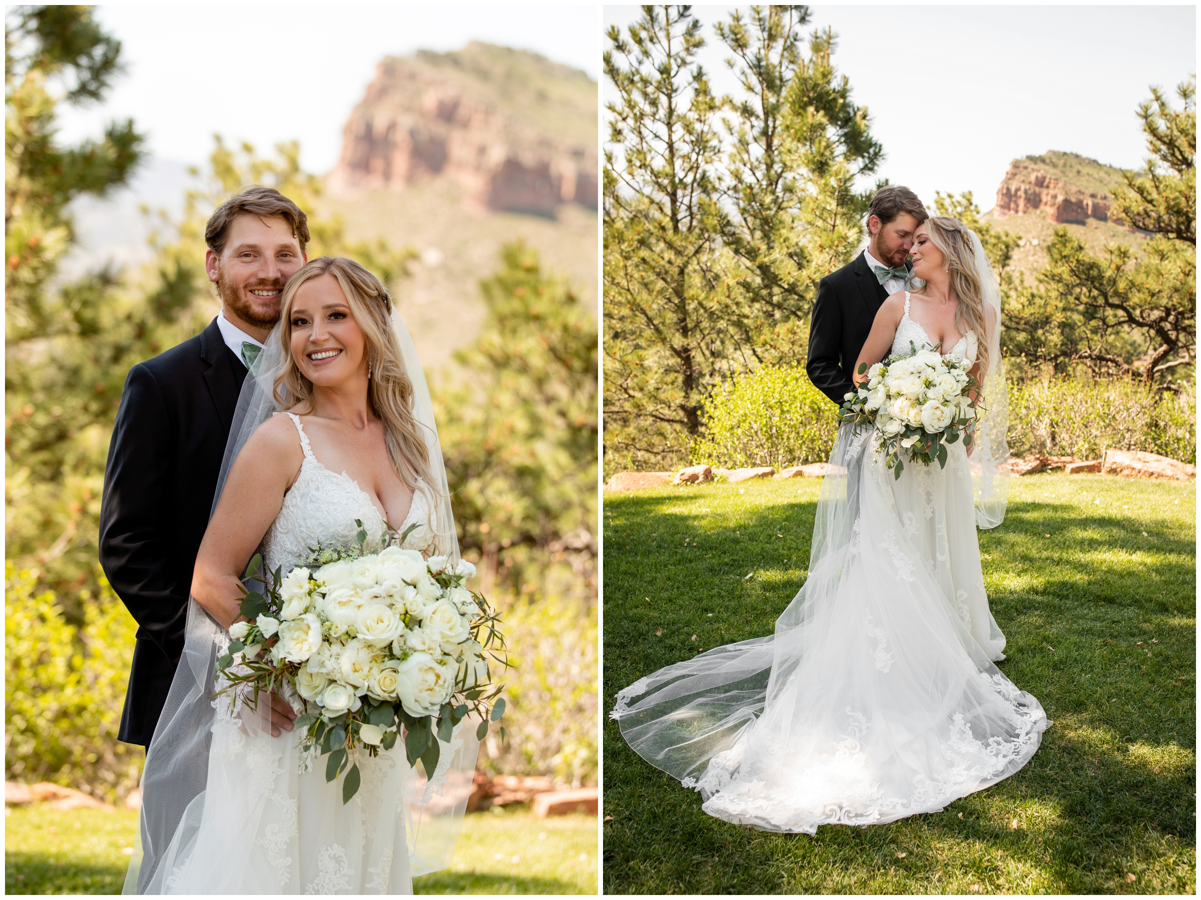summer outdoor wedding inspiration in the Colorado mountains 
