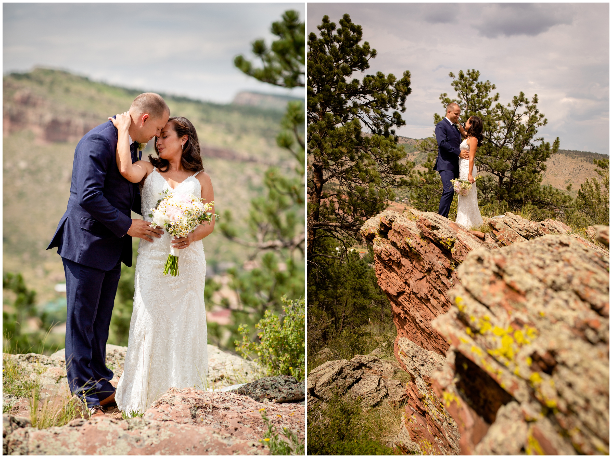 mountain wedding inspiration in the Colorado mountains 