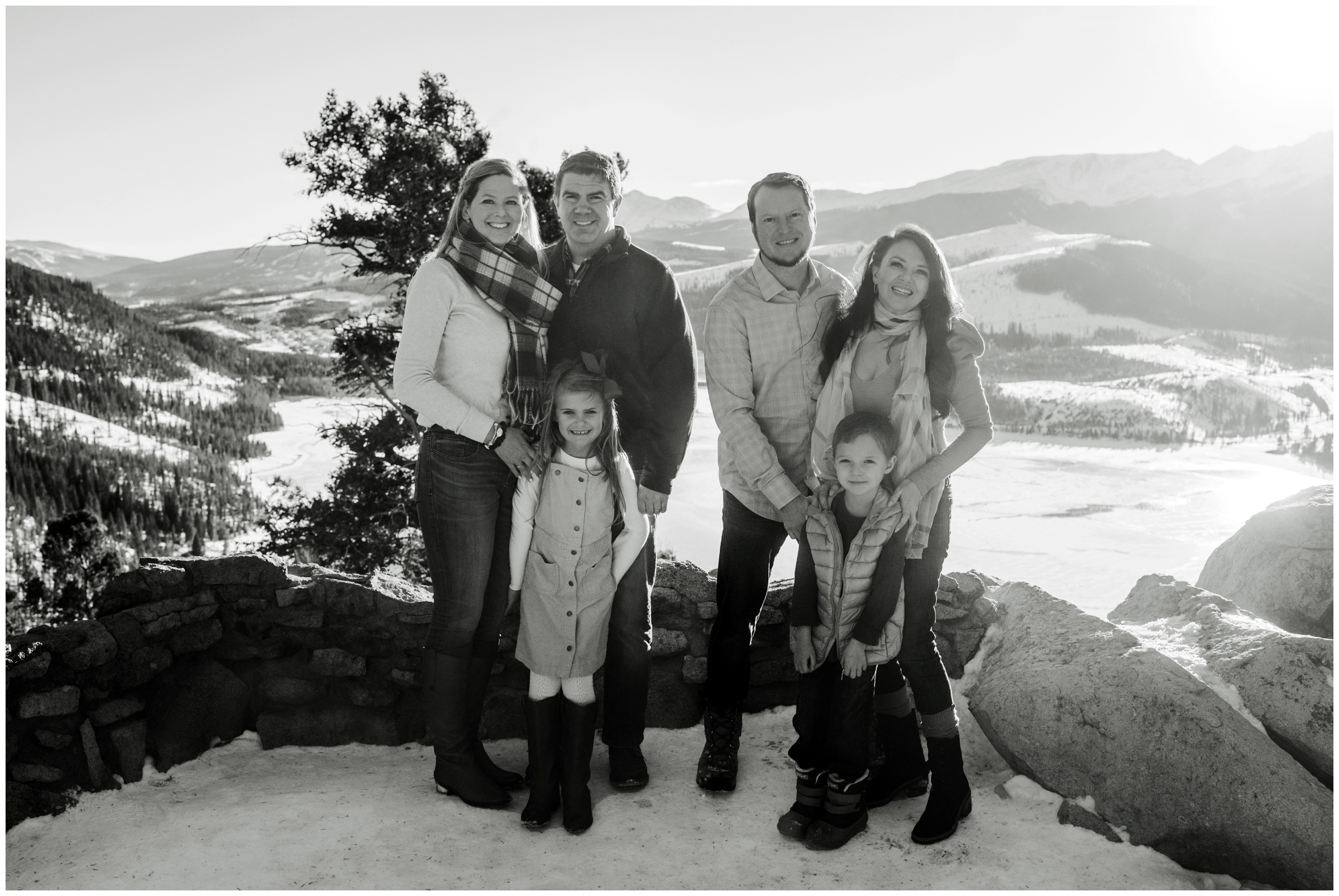 Sapphire Point Overlook family portraits inspiration by Plum Pretty Photo 