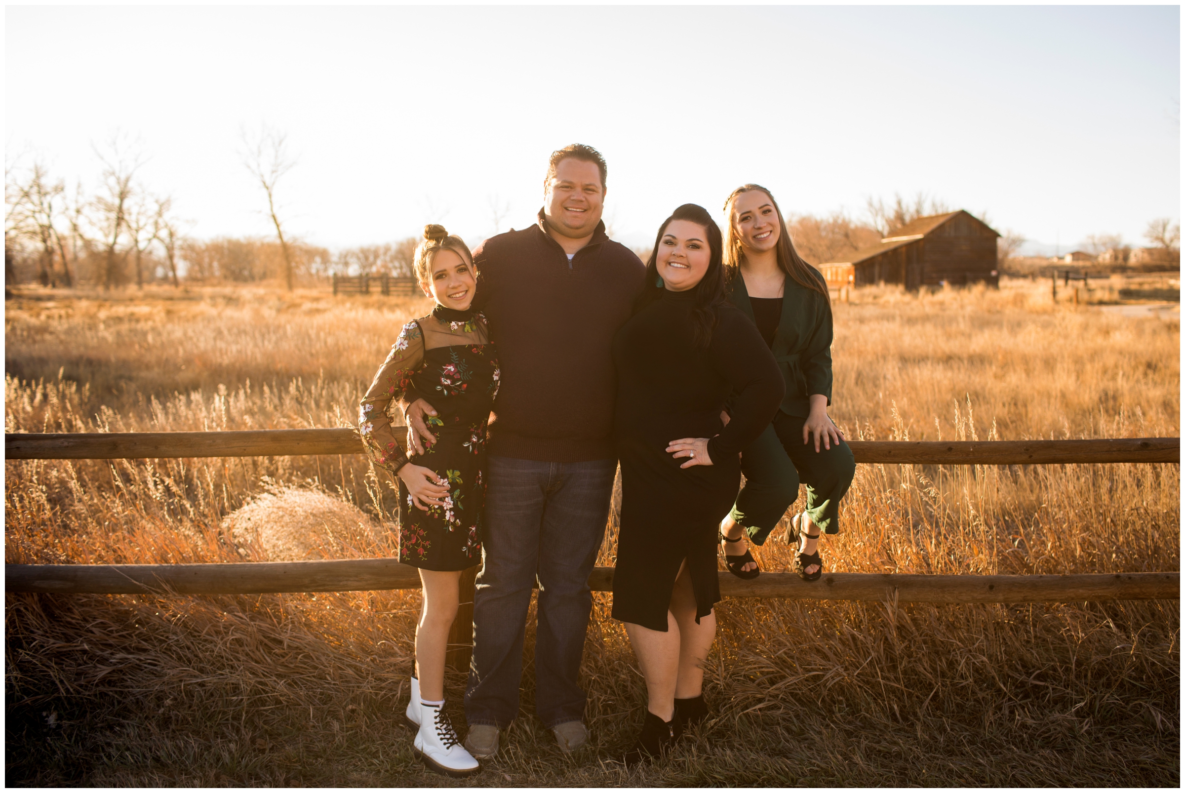 rustic family photography inspiration at Sandstone Ranch in Longmont 