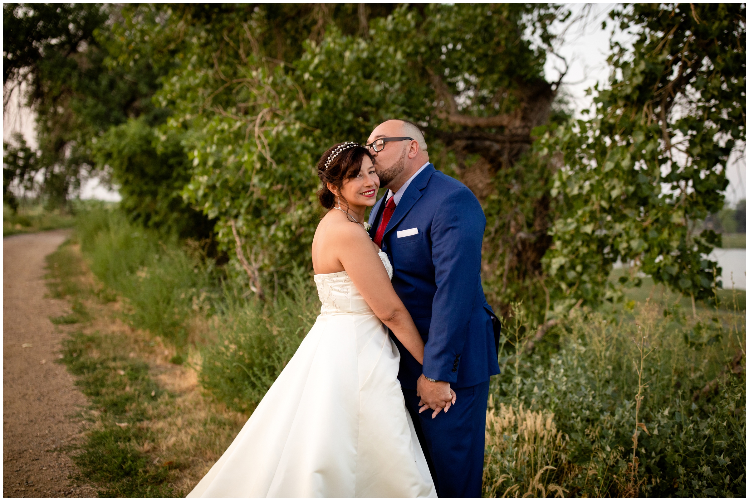 Brighton Colorado intimate wedding inspiration at Barr Lake State Park by Plum pretty photography 