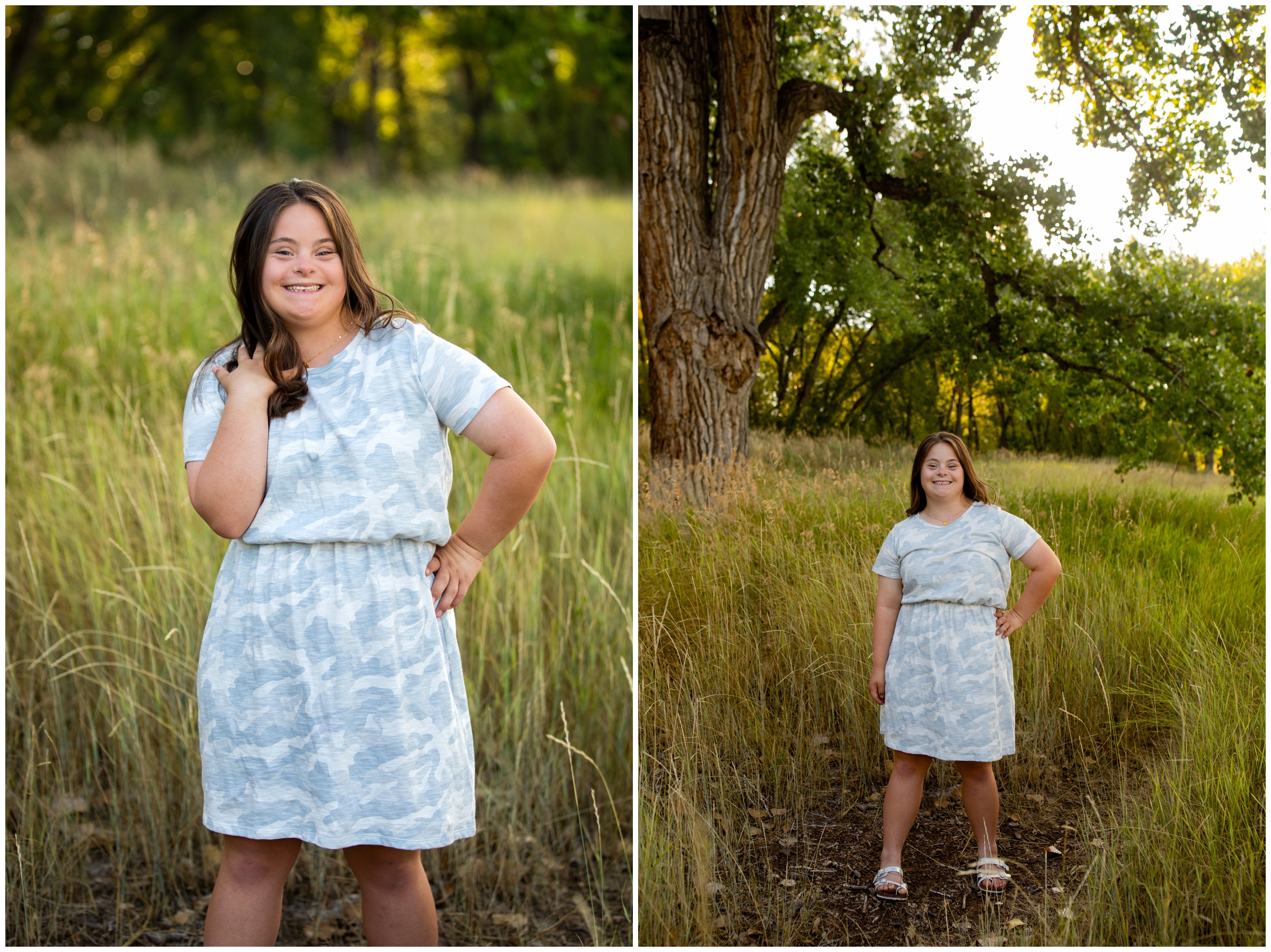Senior photography inspiration at golden ponds nature area in Longmont Colorado 