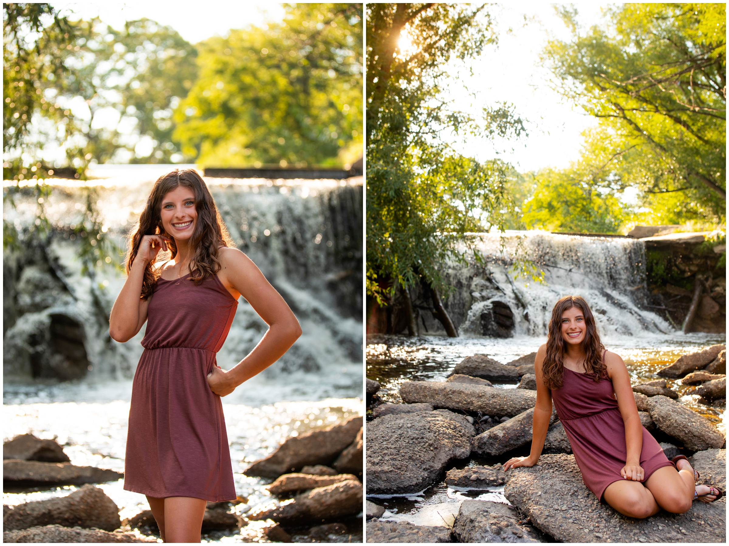 Silver Creek High School senior session in Longmont Colorado at Golden Ponds and Bee Hugger Farm by Plum Pretty Photography