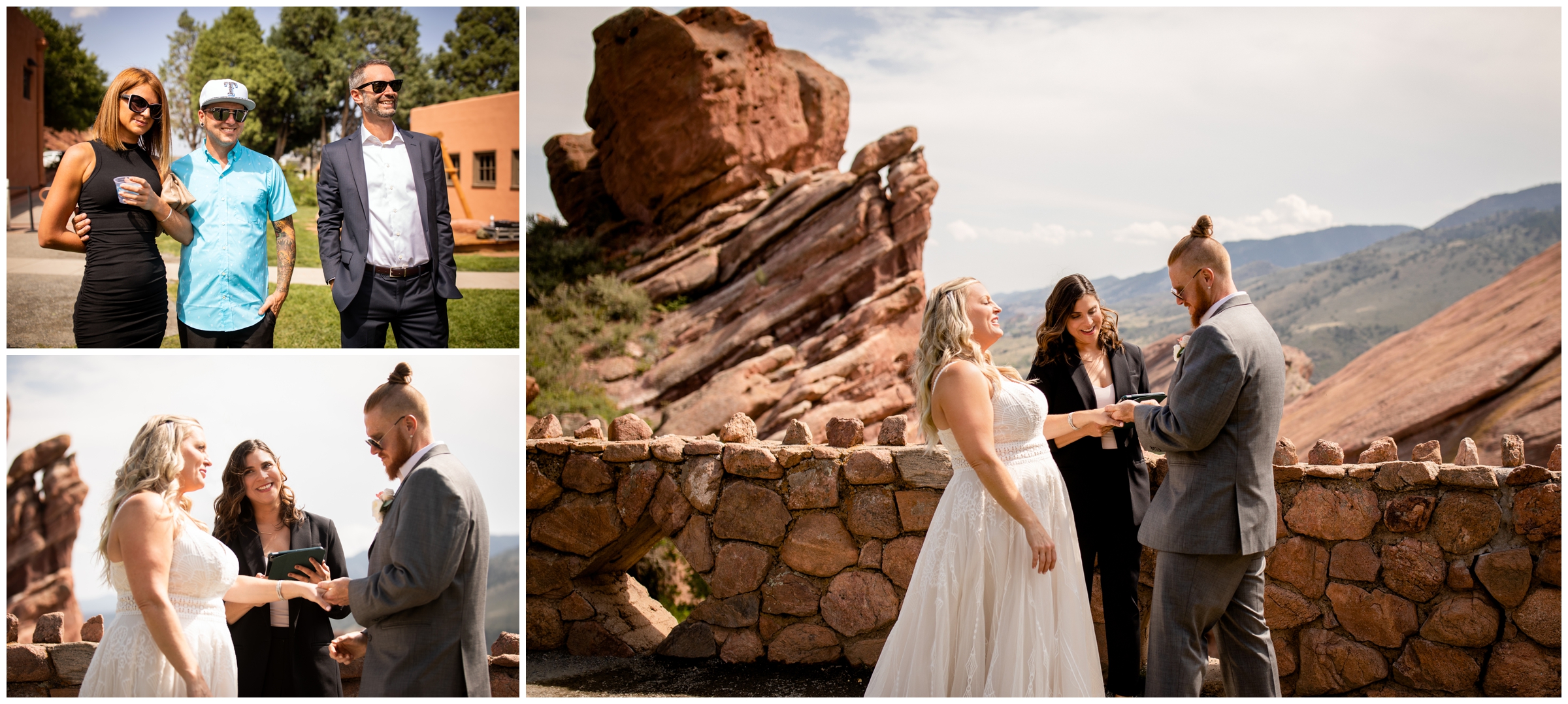destination wedding elopement in Morrison Colorado 
