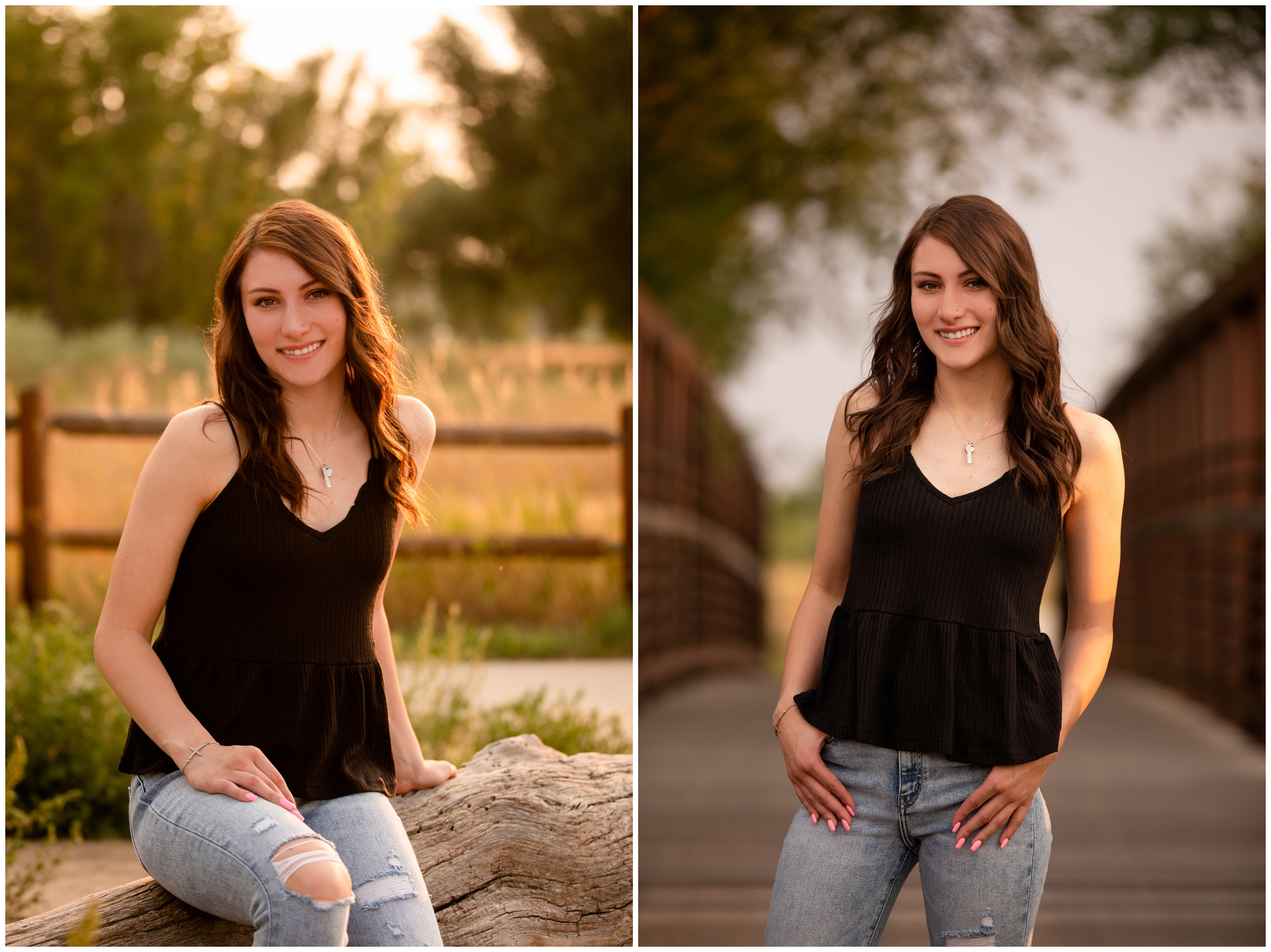 High school senior photography in Longmont at Sandstone Ranch by Colorado portrait photographer Plum Pretty Photography