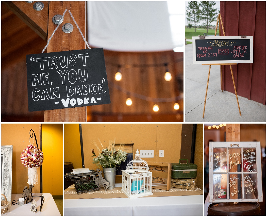 picture of rustic wedding details