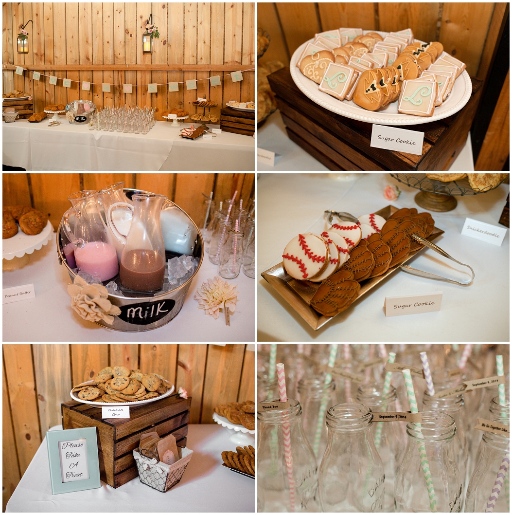 picture of wedding sweets table