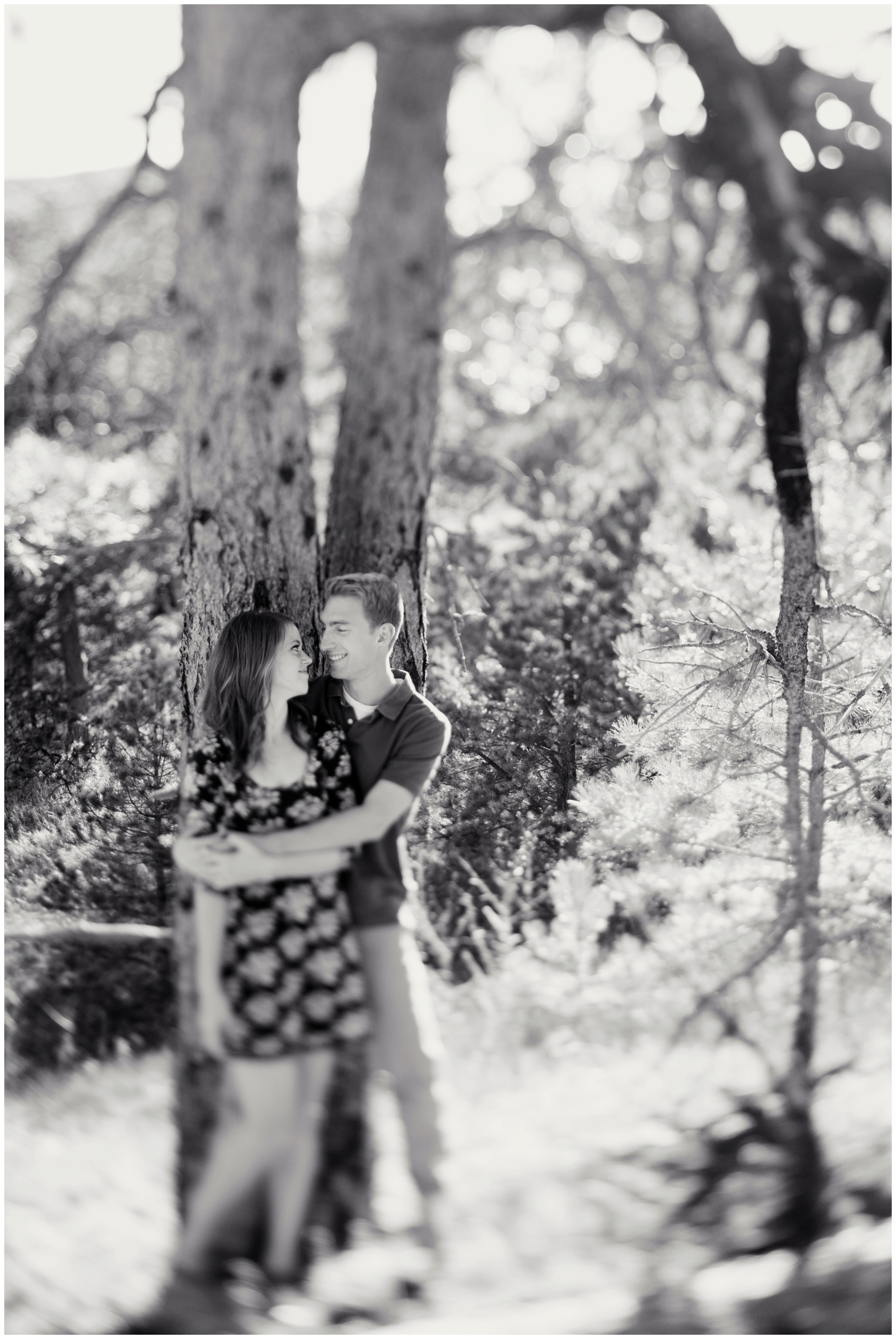picture of Golden engagement photography